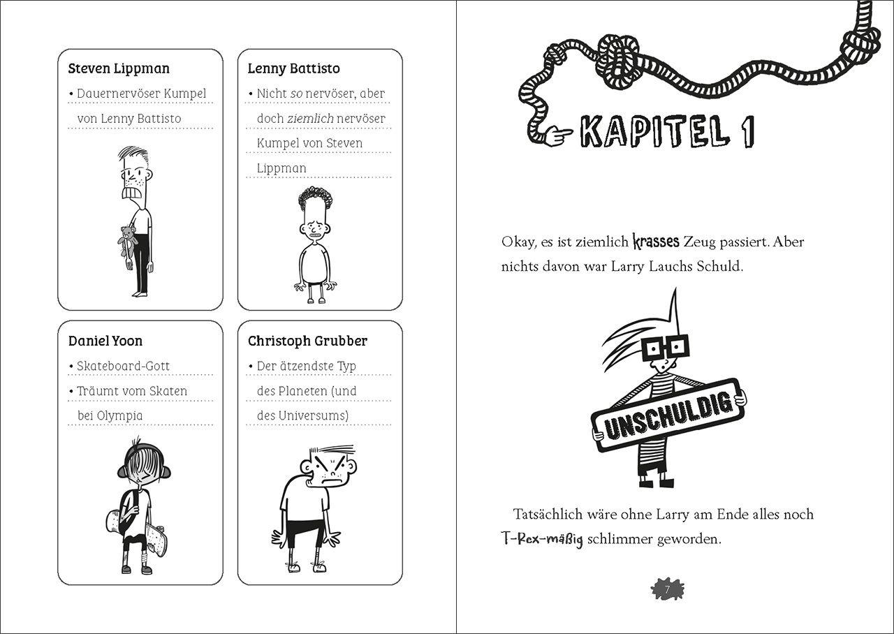 Beispielinhalt (Bild) Larry Lauch zerstört das Universum (Band 2)