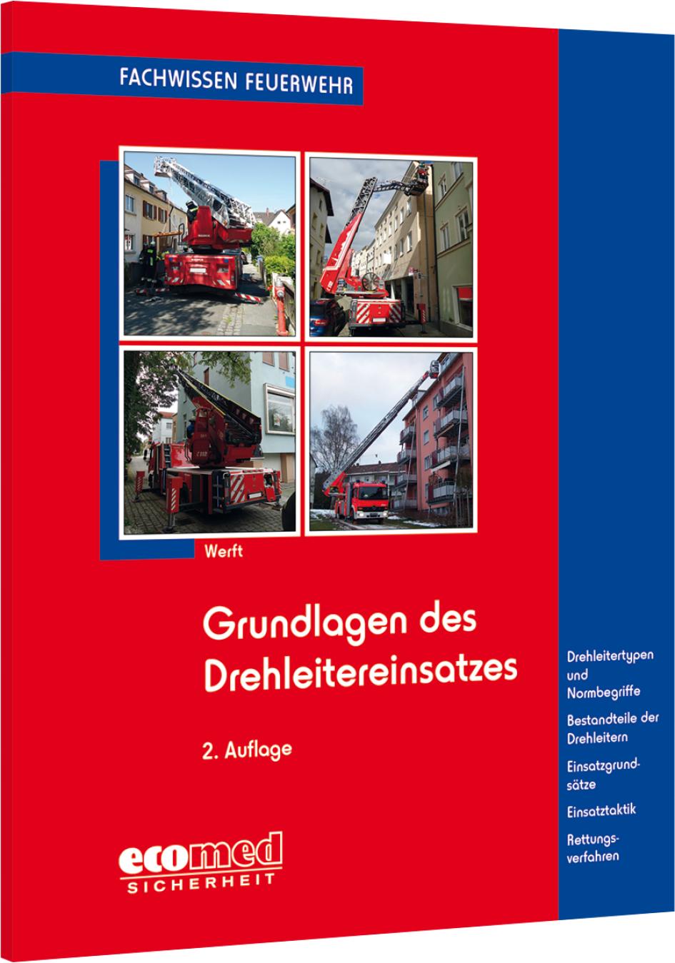 Vorderes Coverbild Grundlagen des Drehleitereinsatzes