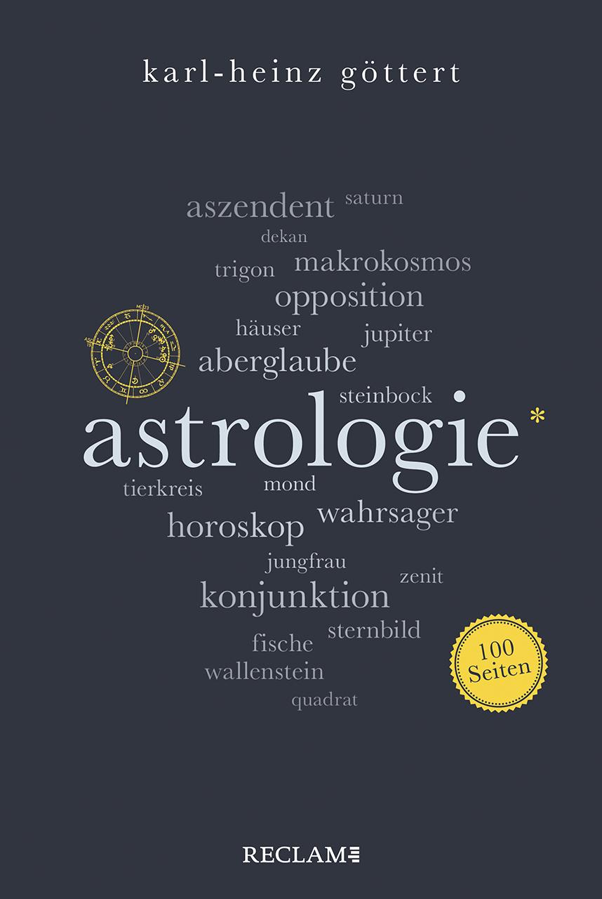 Vorderes Coverbild Astrologie. 100 Seiten