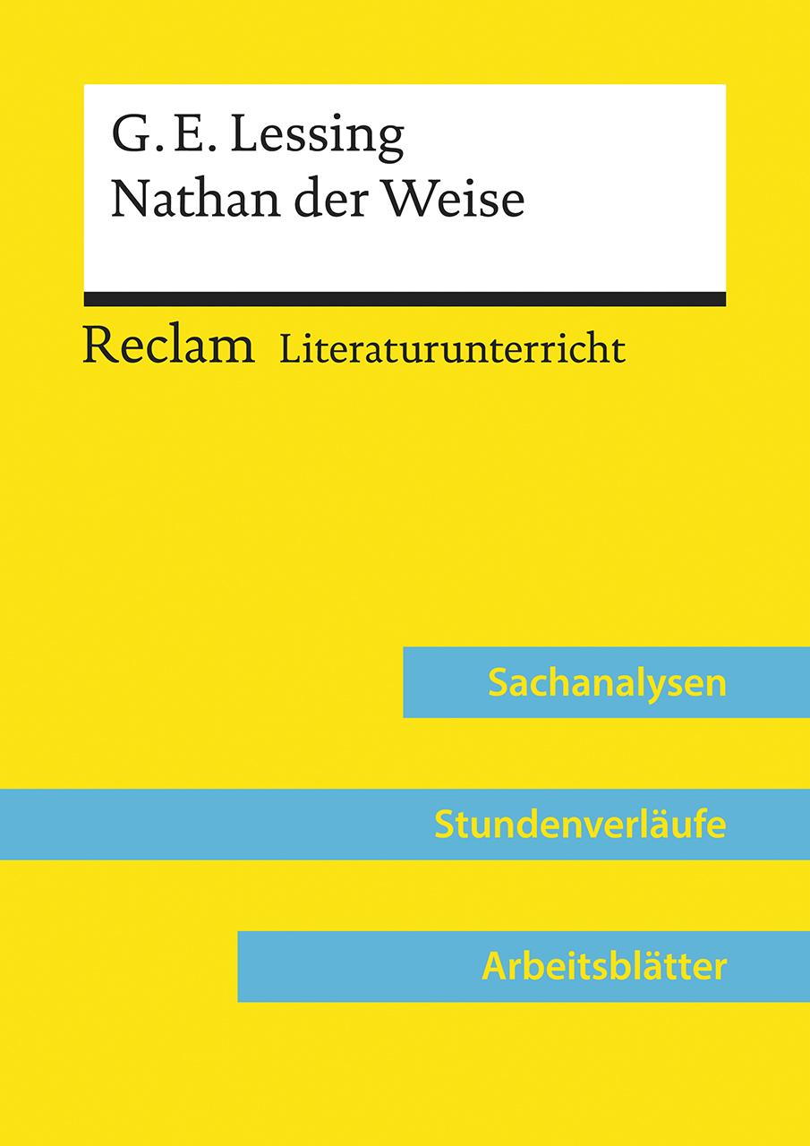 Vorderes Coverbild Gotthold Ephraim Lessing: Nathan der Weise (Lehrerband)