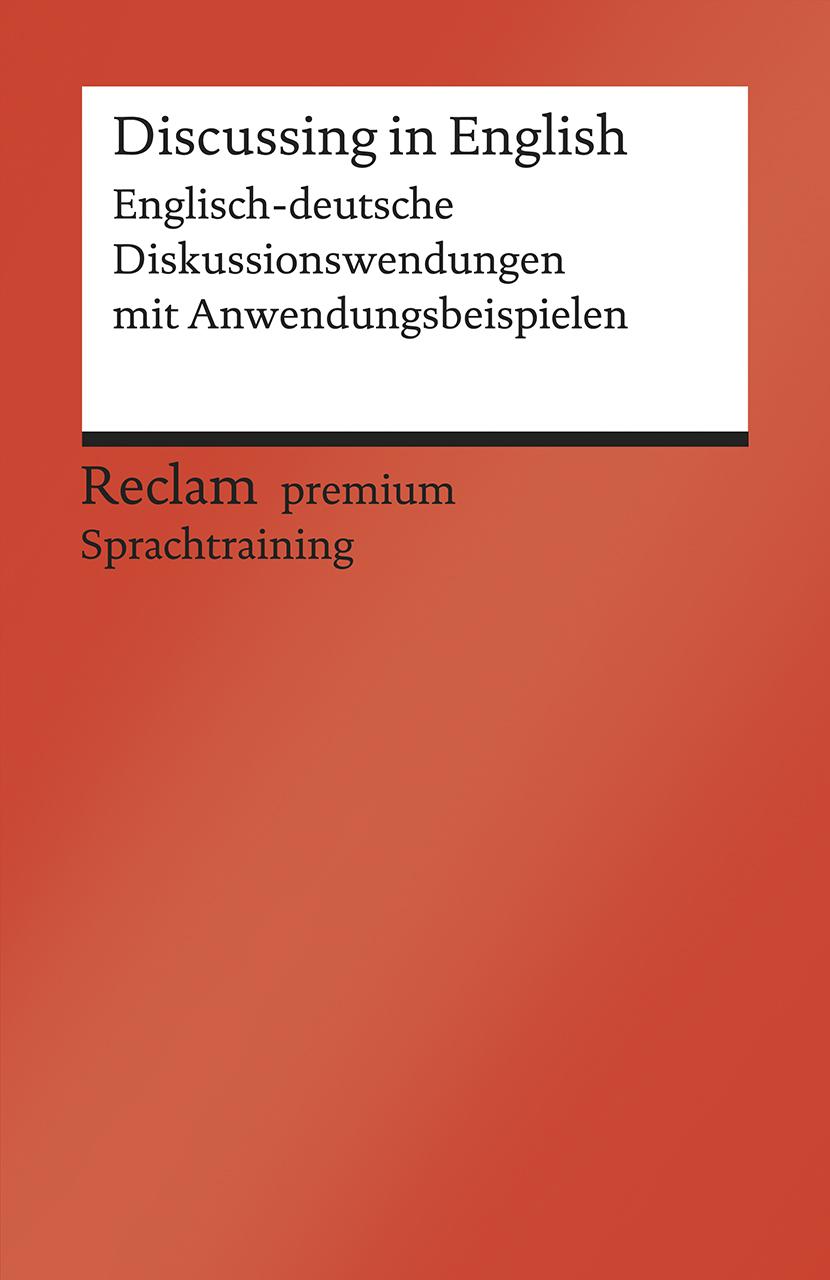 Vorderes Coverbild Discussing in English