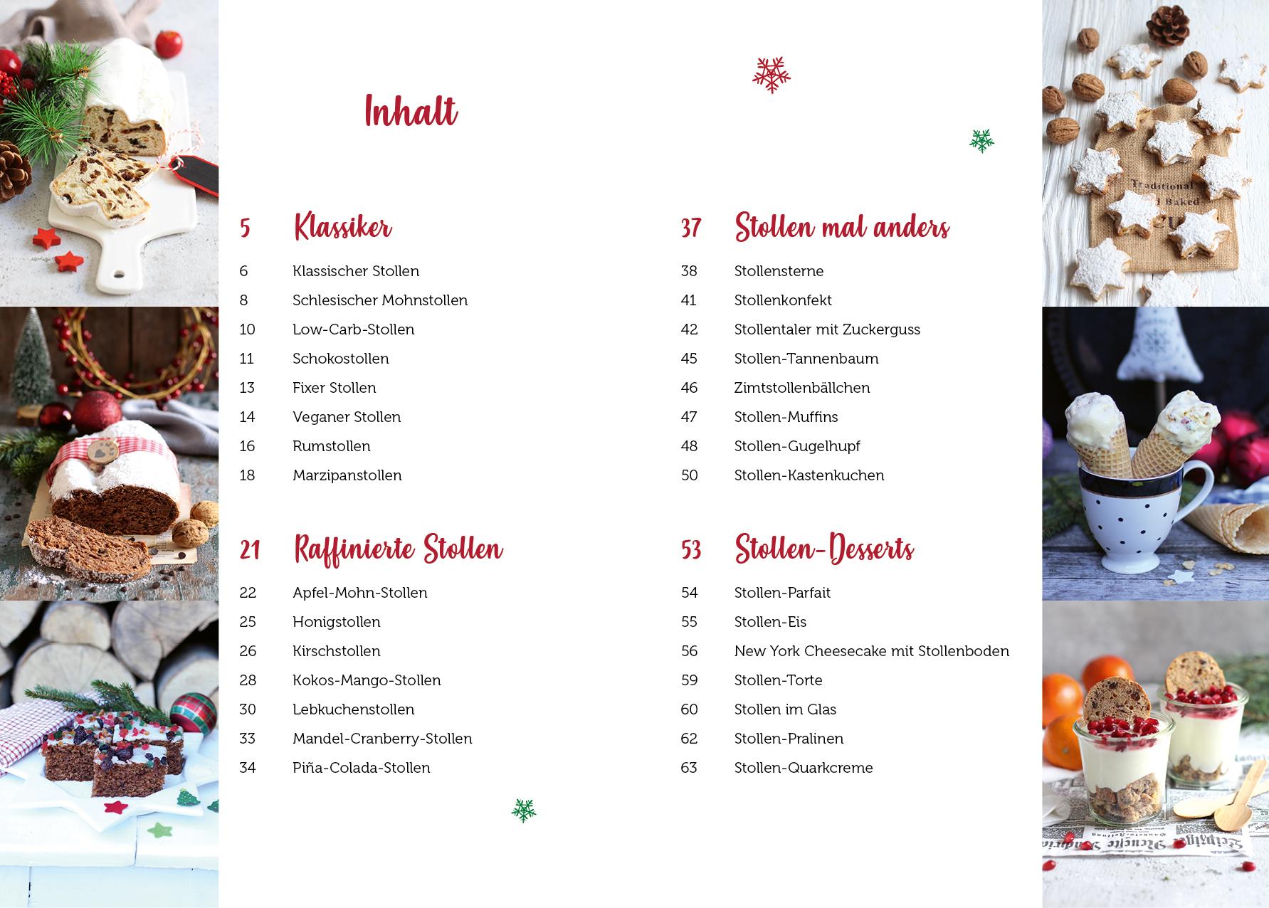 Beispielinhalt (Bild) Stollen - Das Backbuch