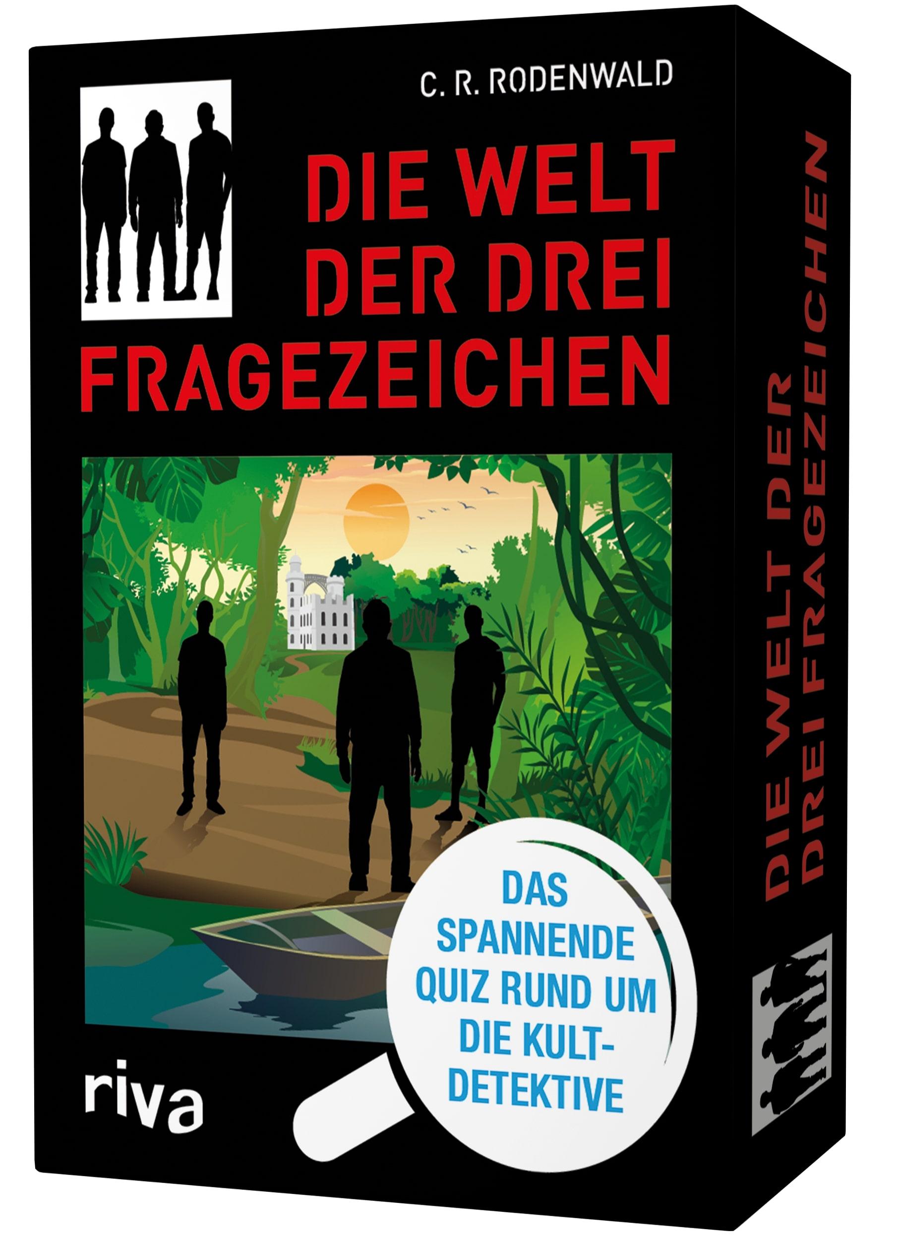 Vorderes Coverbild Die Welt der Drei Fragezeichen - Das spannende Quiz rund um die Kultdetektive
