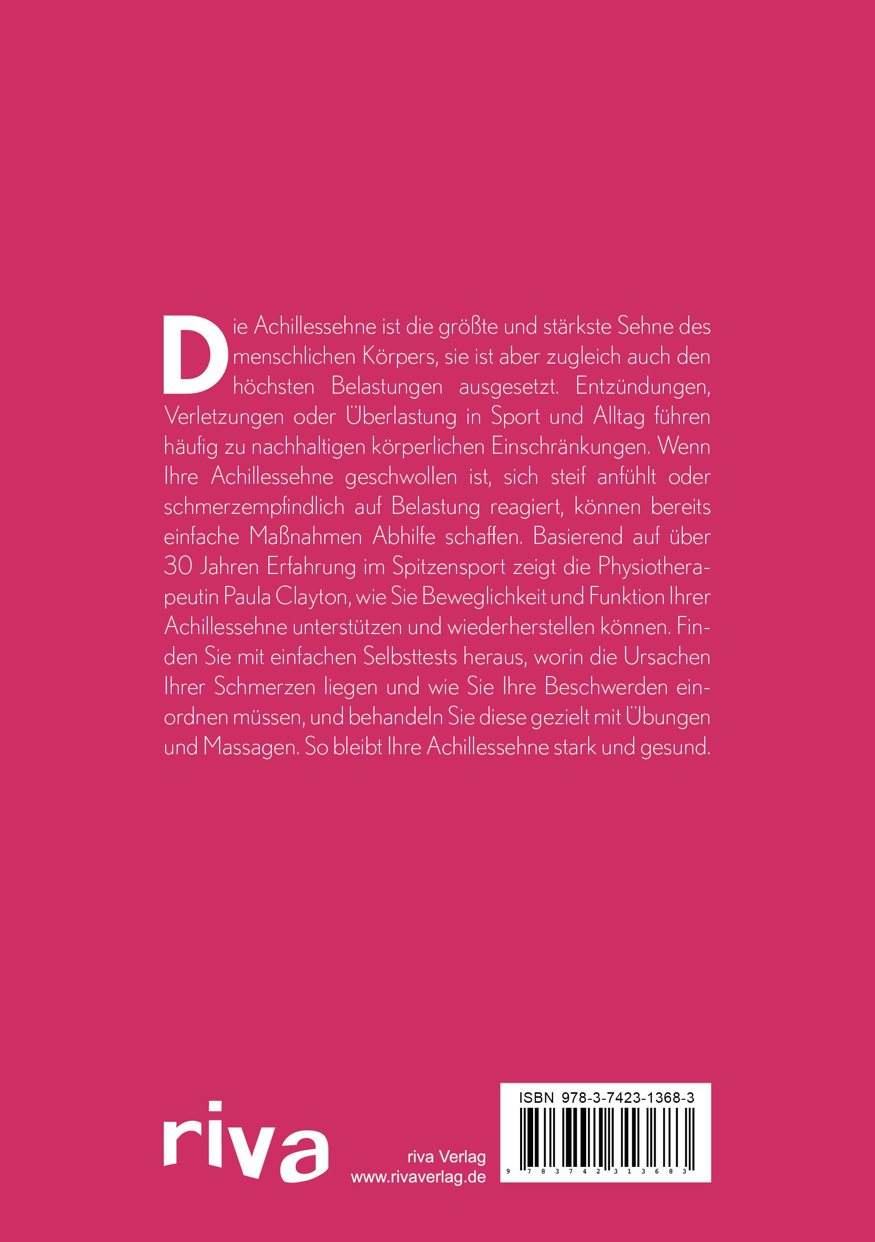 Rückseitencover Beschwerden der Achillessehne selbst behandeln