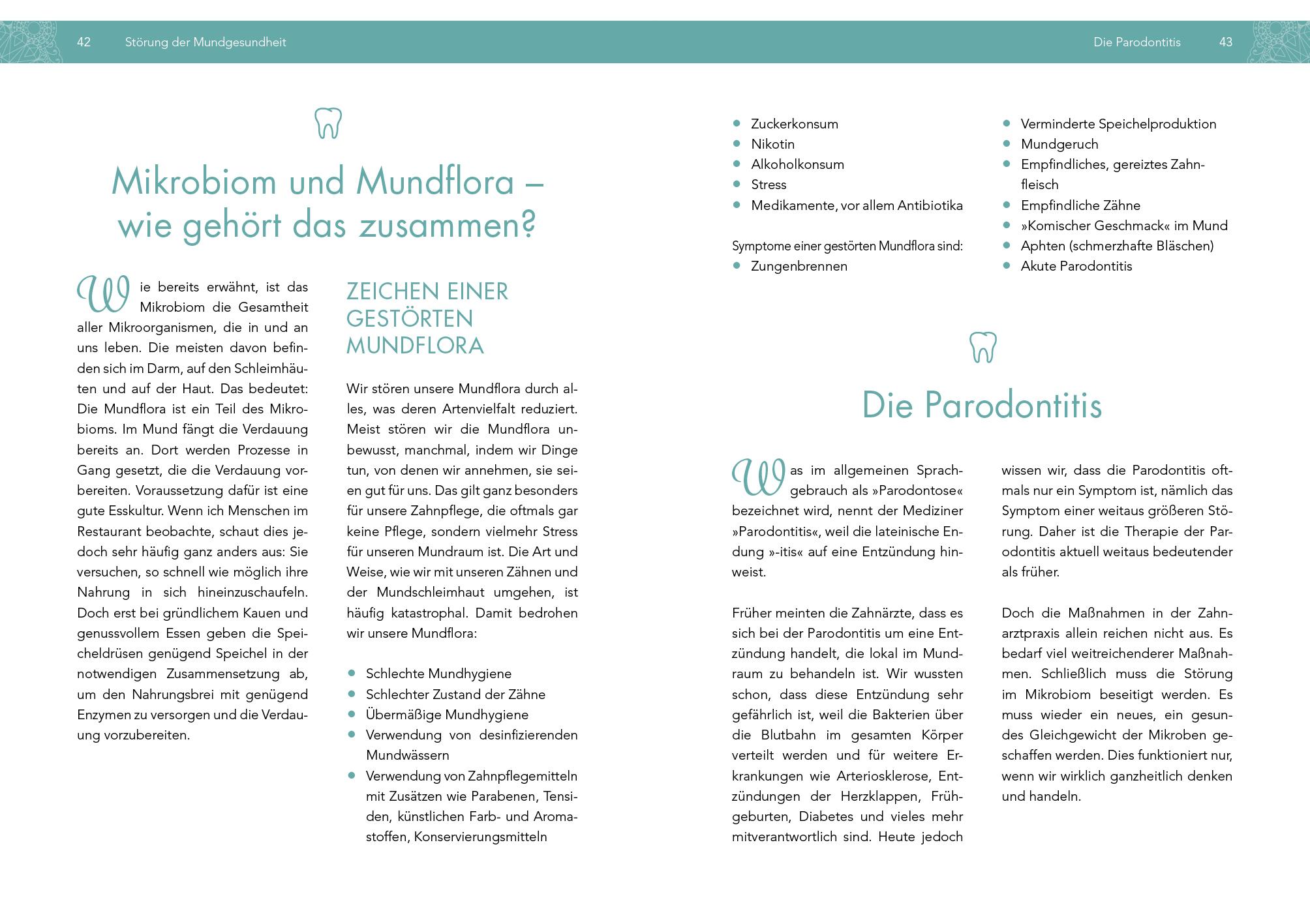 Beispielinhalt (Bild) Gesundheit beginnt im Mund