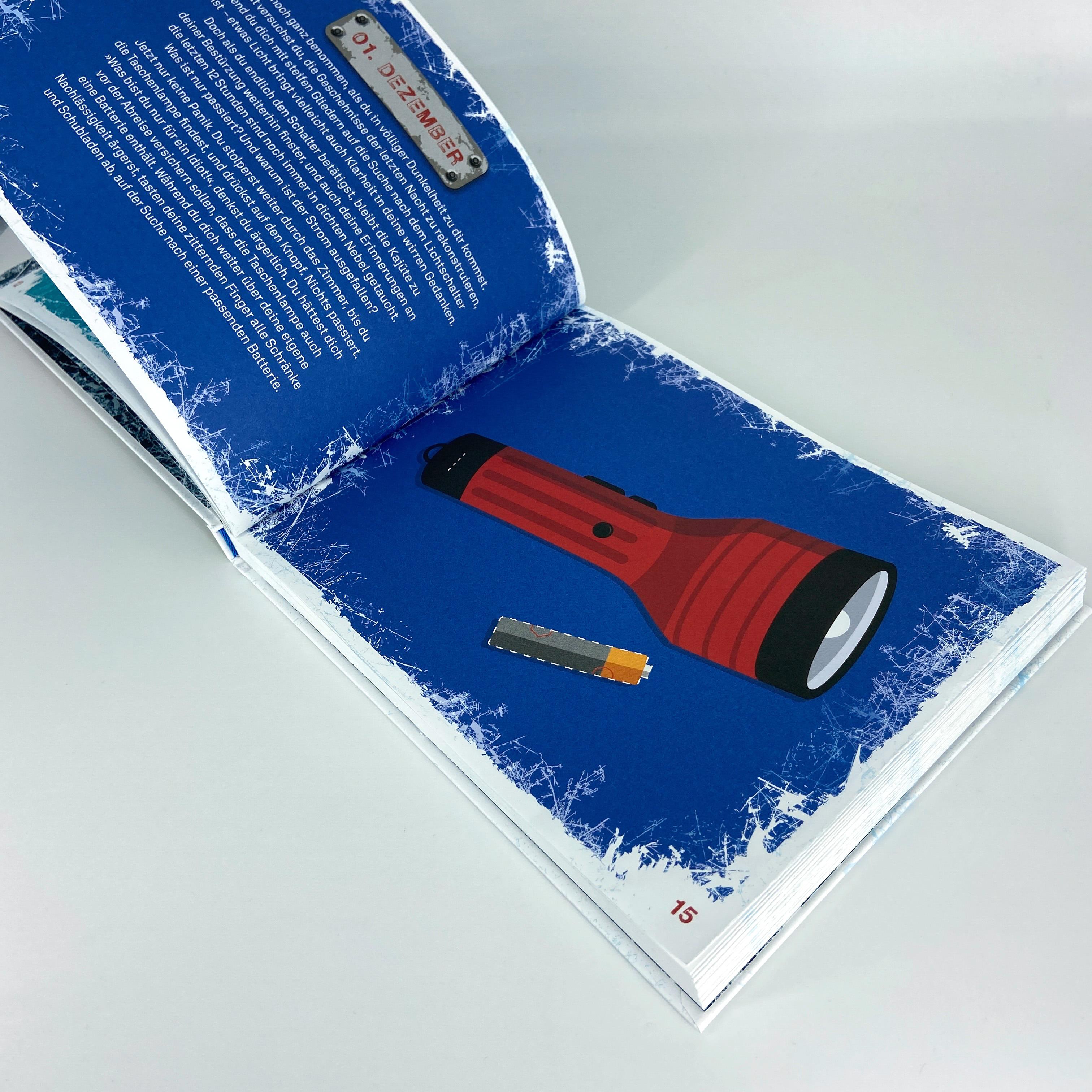 Beispielinhalt (Bild) Flucht aus dem Eis