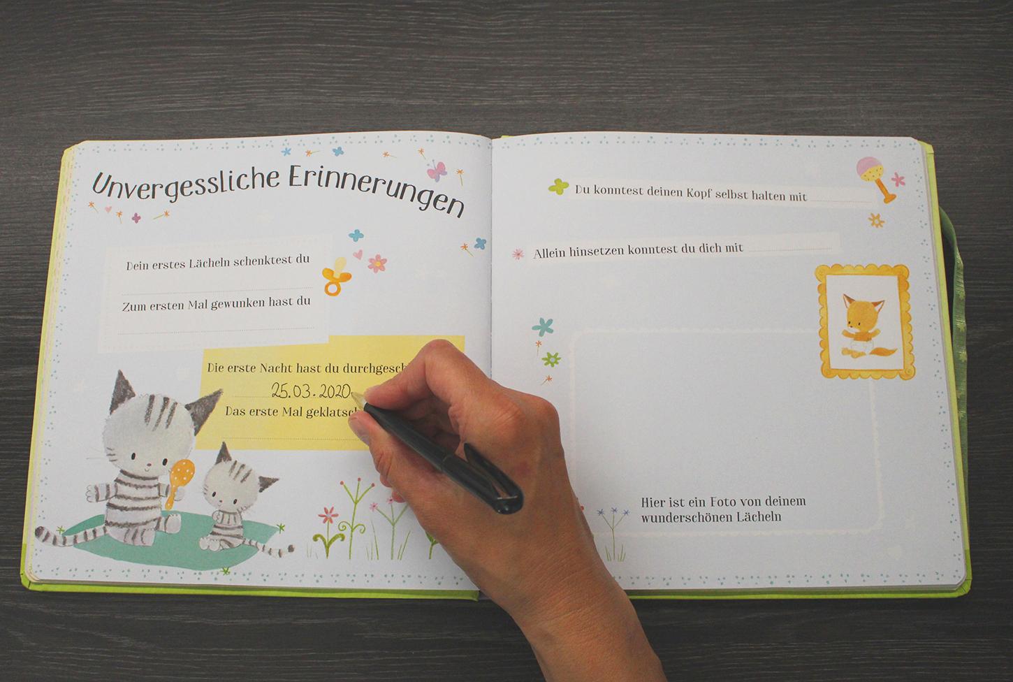 Beispielinhalt (Bild) Das bist du! - Dein Babyalbum