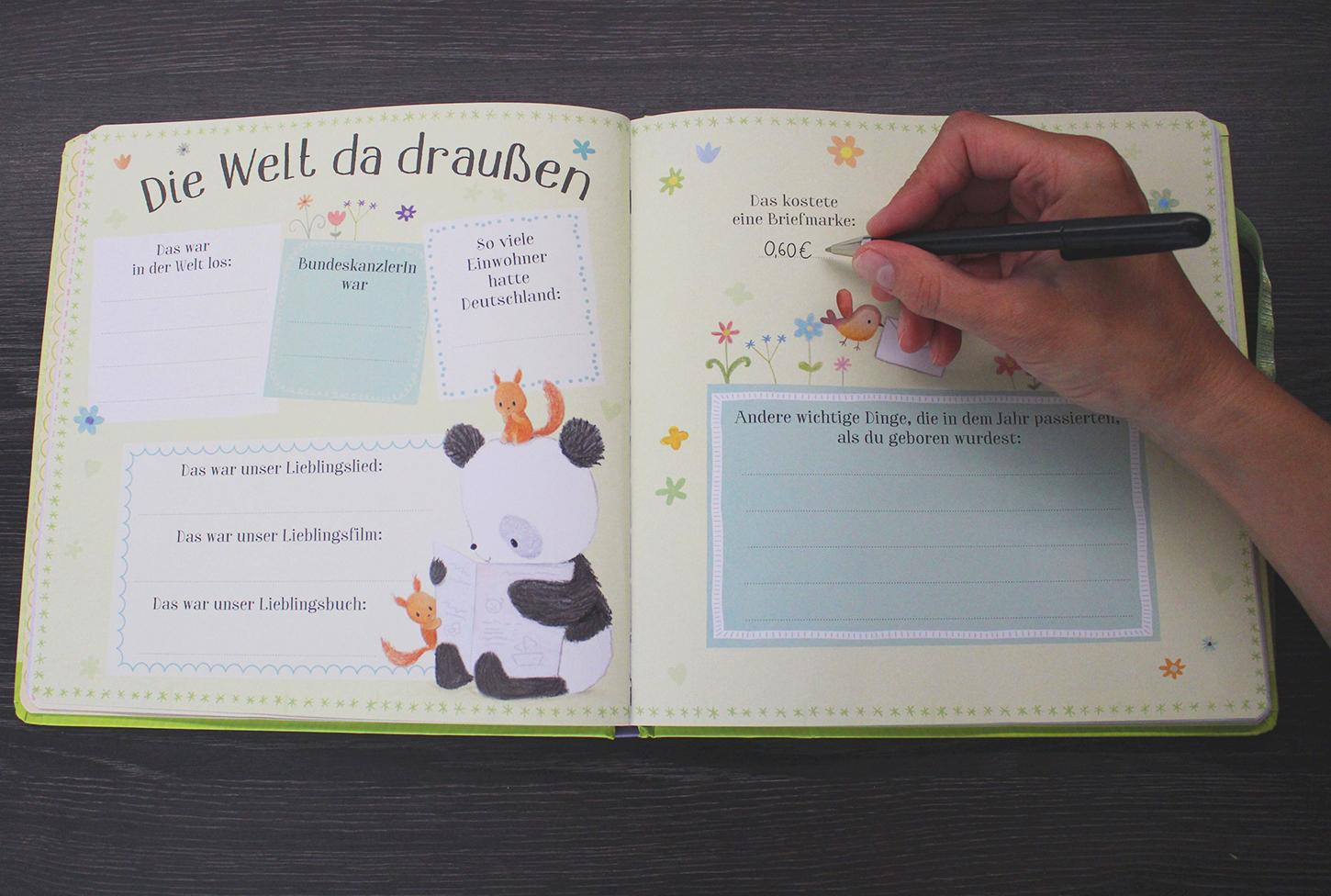 Beispielinhalt (Bild) Das bist du! - Dein Babyalbum