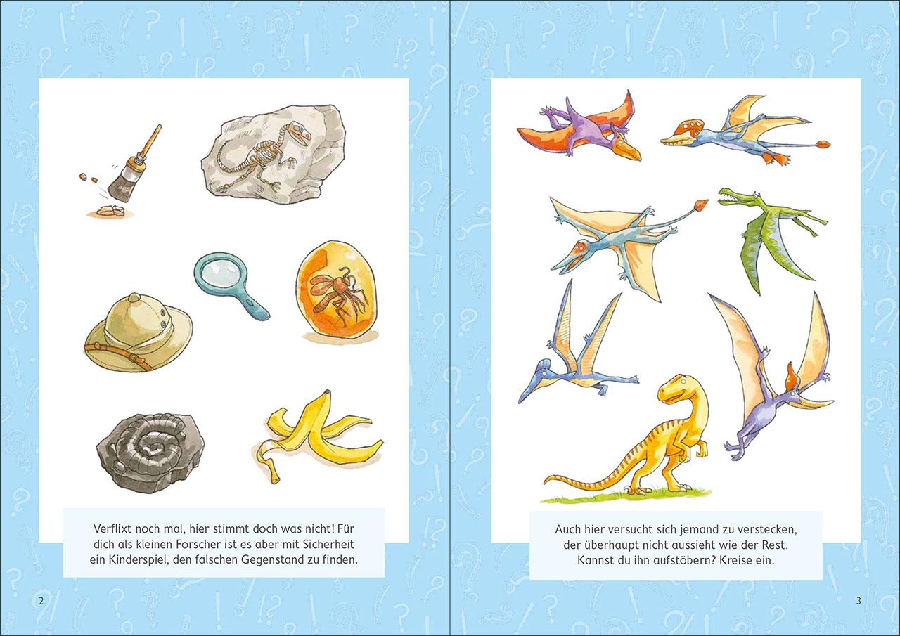 Beispielinhalt (Bild) Mein extradickes Fehler-Such-Buch (petrol)