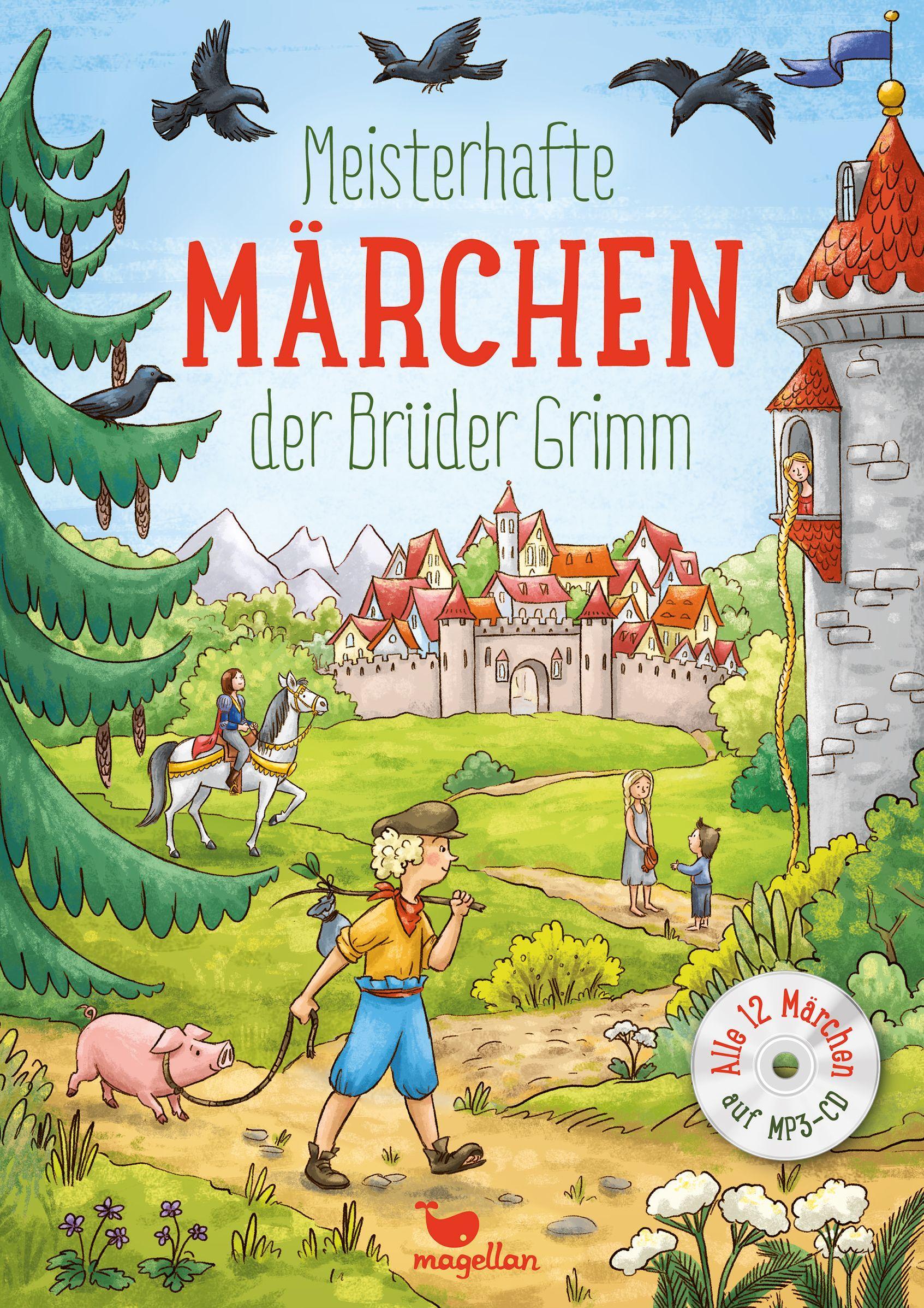 Vorderes Coverbild Meisterhafte Märchen der Brüder Grimm, mit MP3-CD