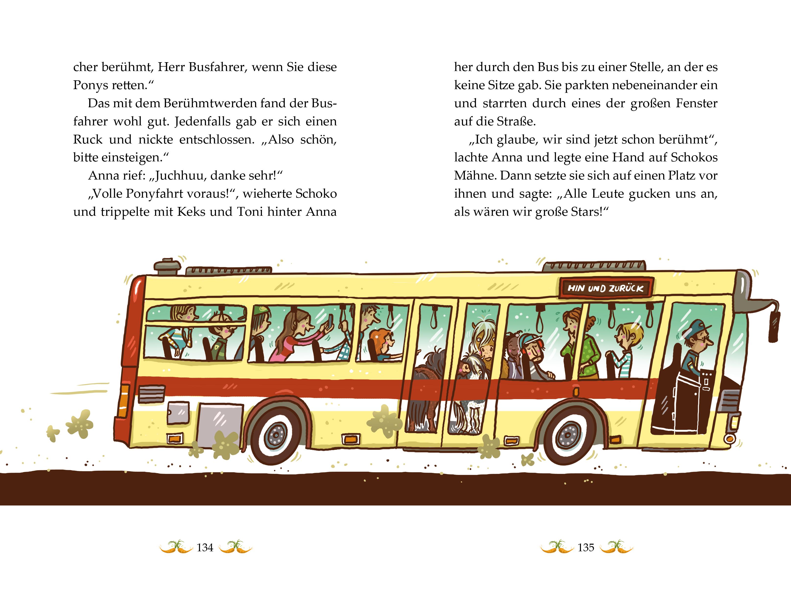 Beispielinhalt (Bild) Die Haferhorde - Volle Ponyfahrt voraus!