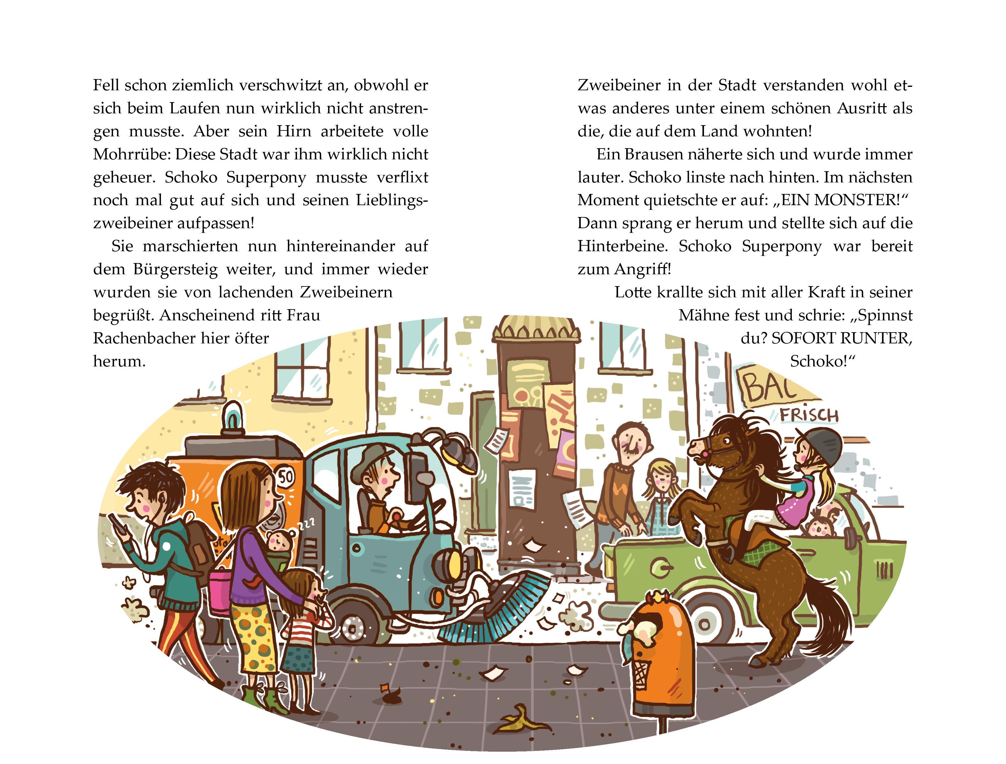 Beispielinhalt (Bild) Die Haferhorde - Volle Ponyfahrt voraus!