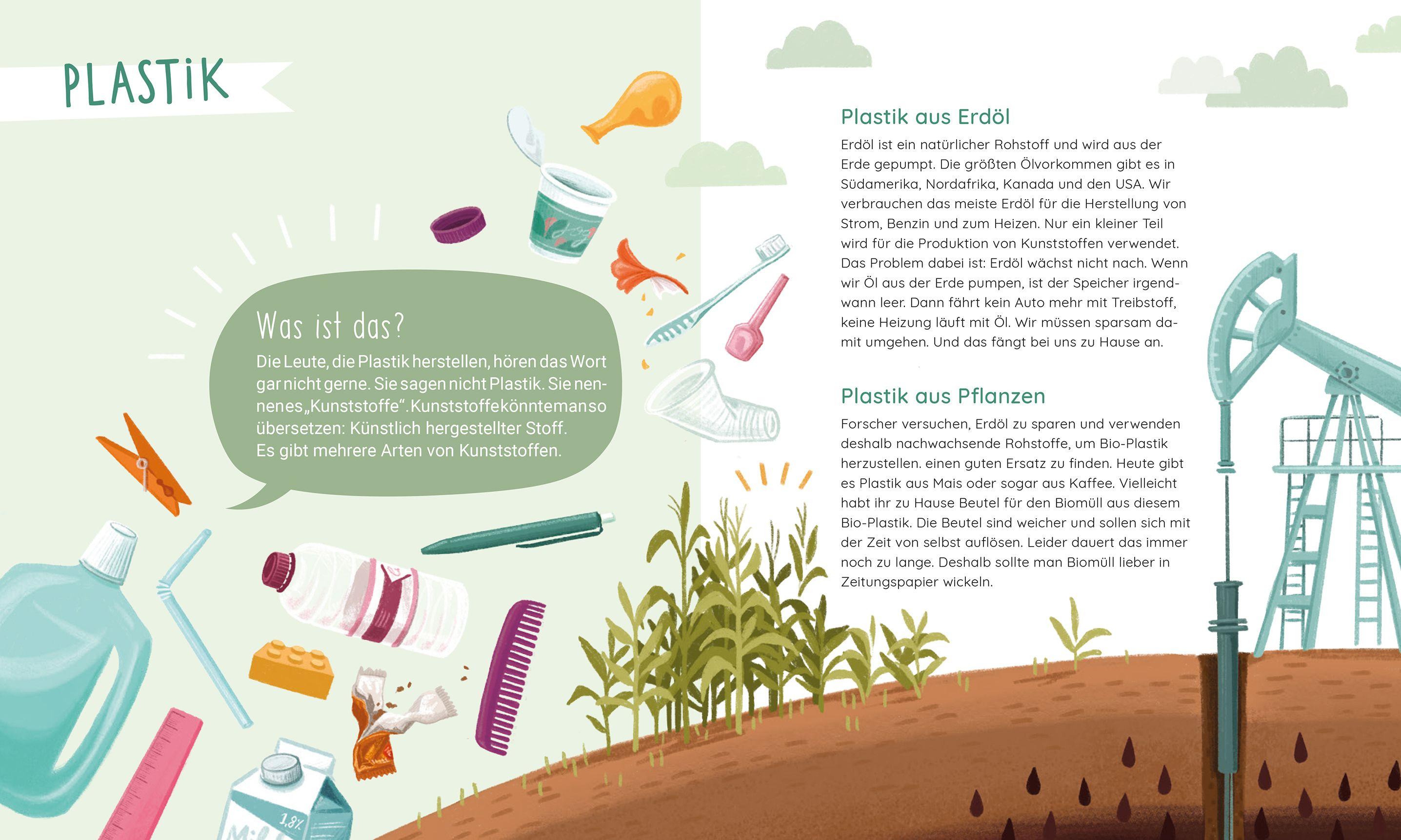 Beispielinhalt (Bild) Grüne Helden - Ohne Plastik geht es auch