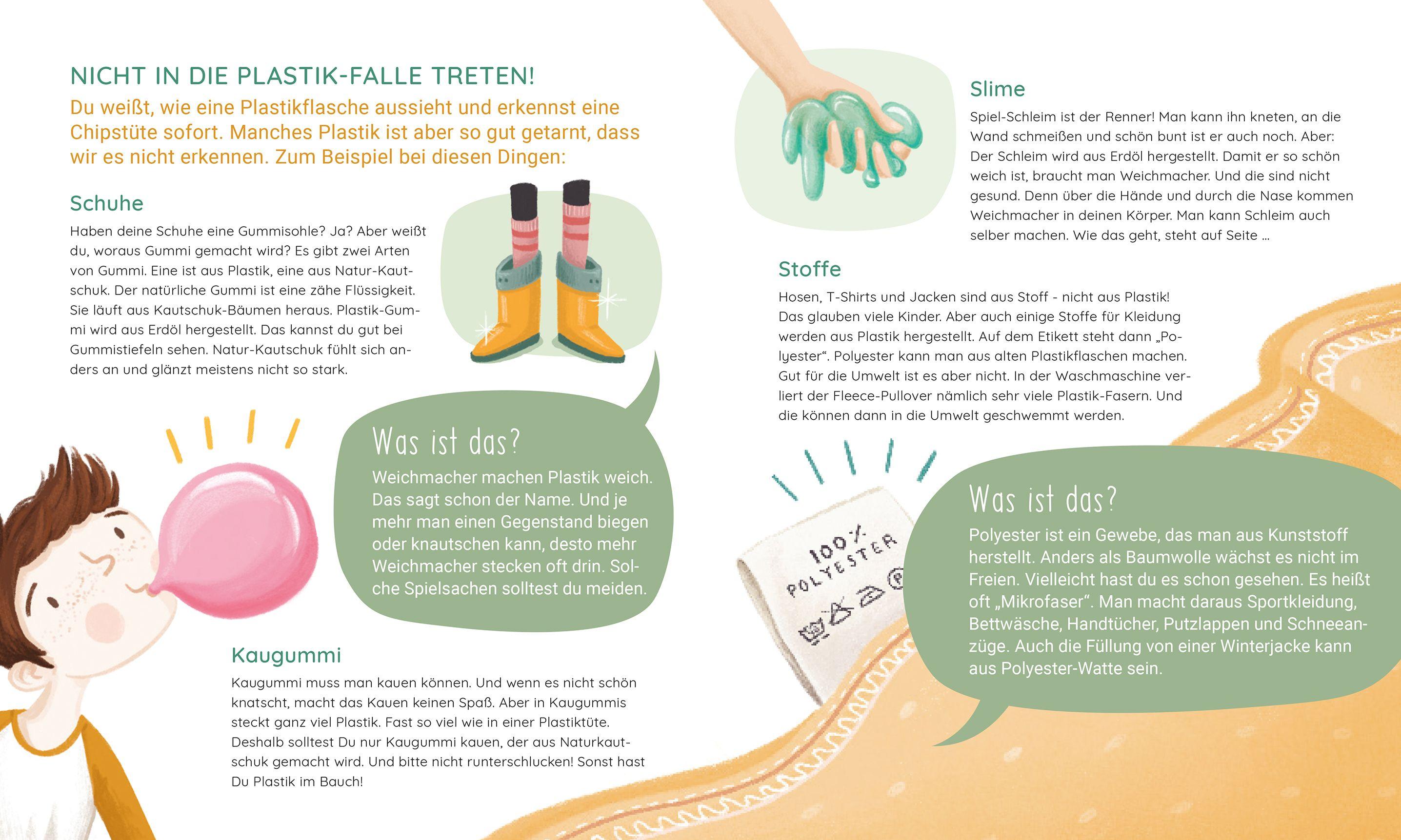 Beispielinhalt (Bild) Grüne Helden - Ohne Plastik geht es auch