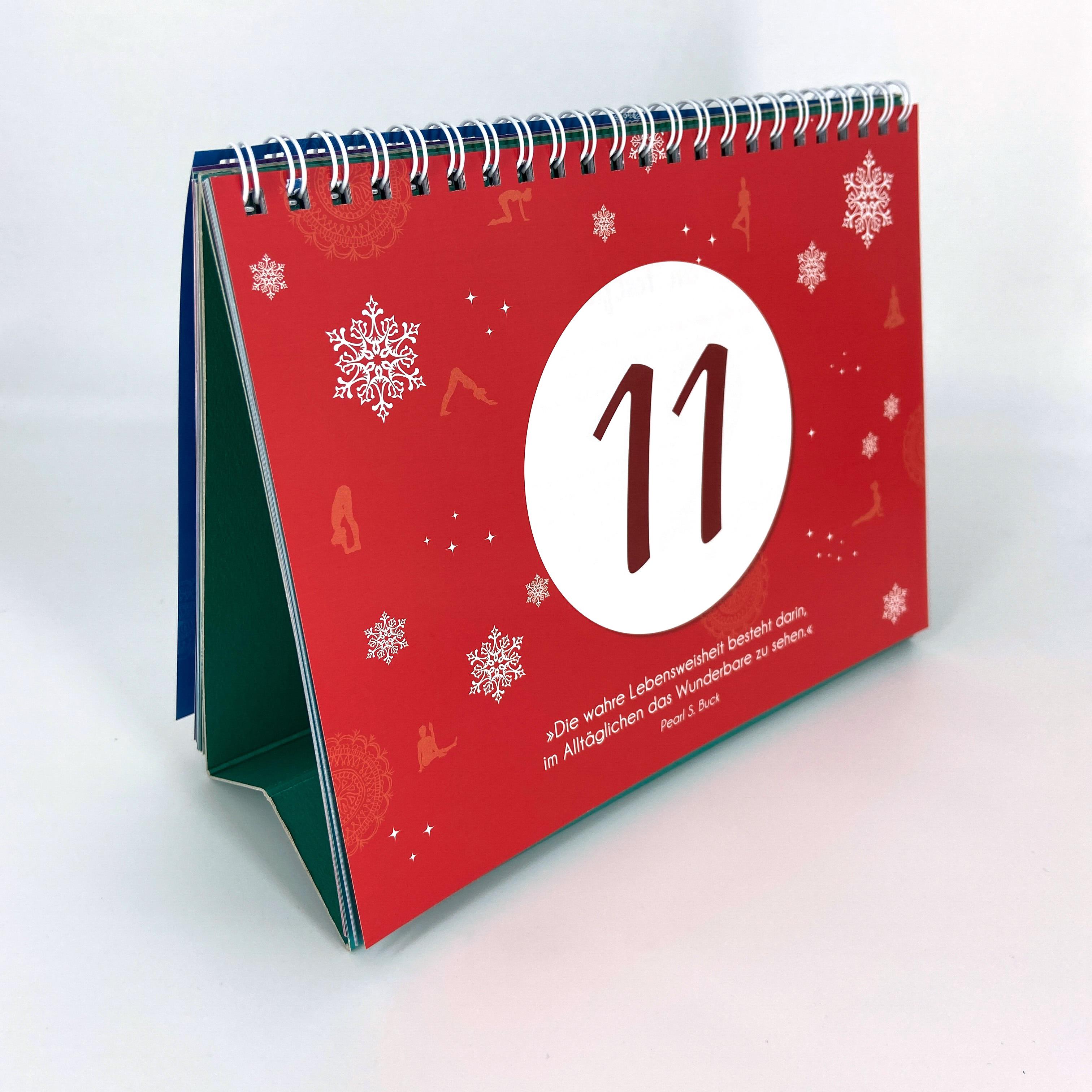 Beispielinhalt (Bild) Mit Yoga durch den Advent