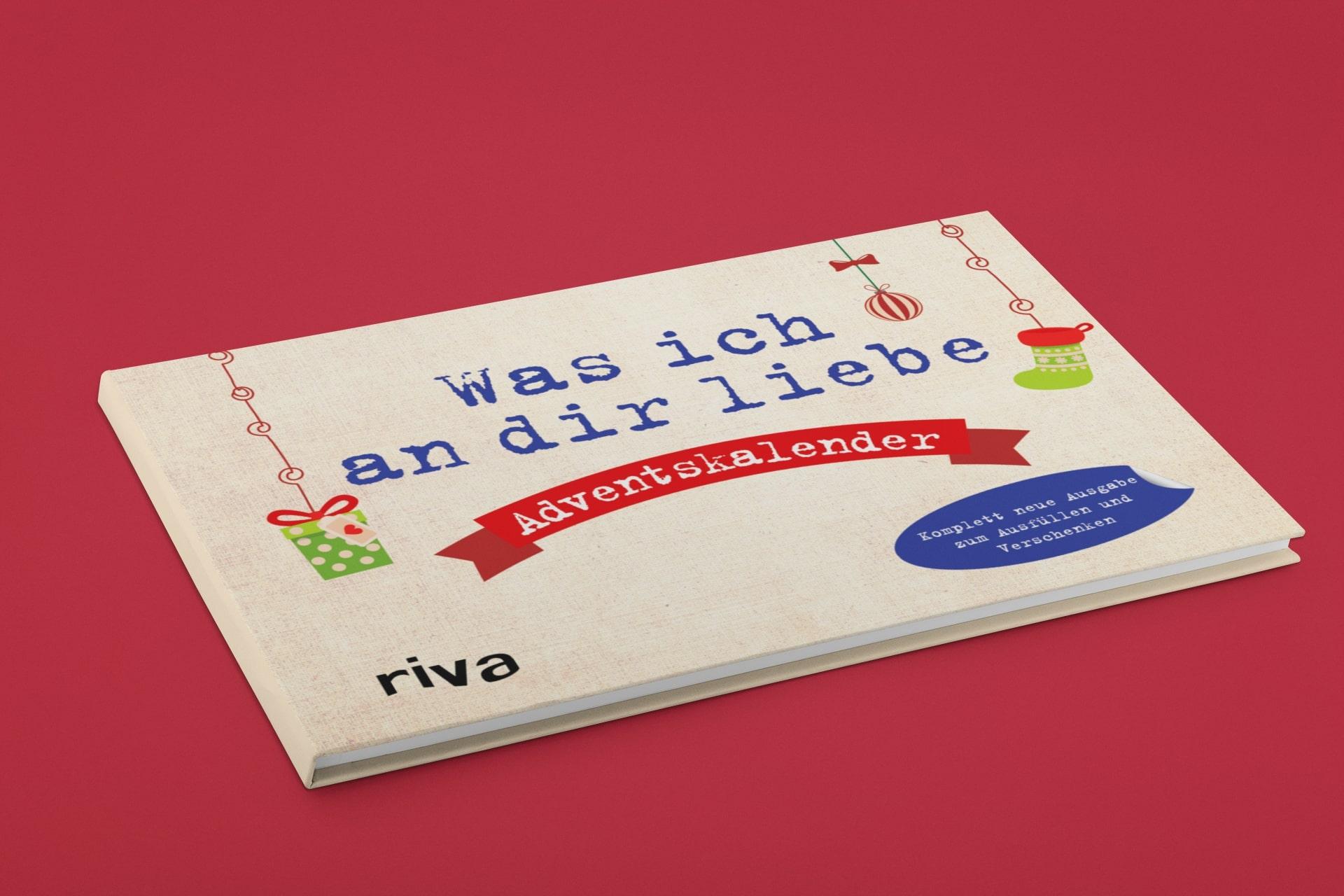 Beispielinhalt (Bild) Was ich an dir liebe - Adventskalender. Hardcover-Ausgabe