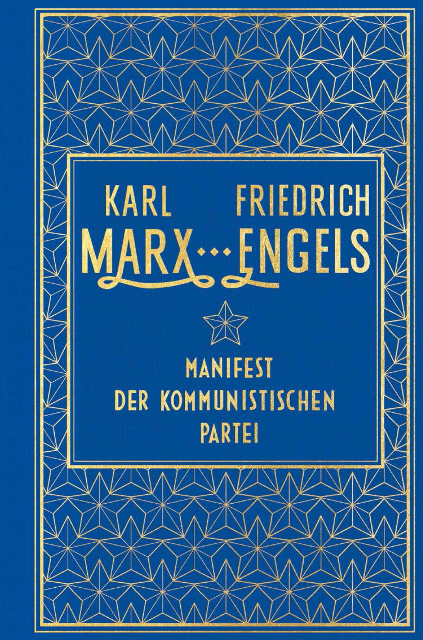Vorderes Coverbild Manifest der Kommunistischen Partei