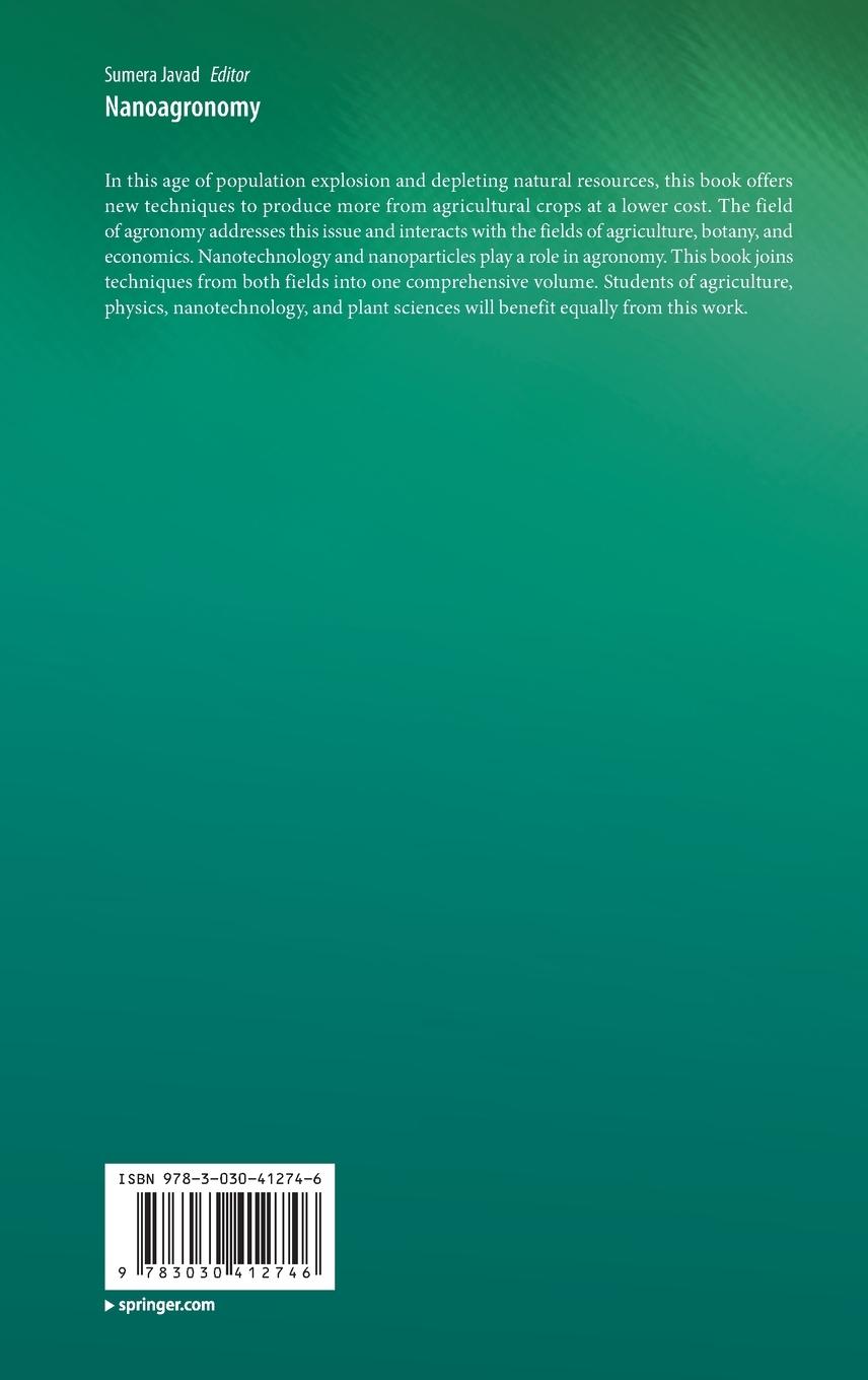 Rückseitencover Nanoagronomy