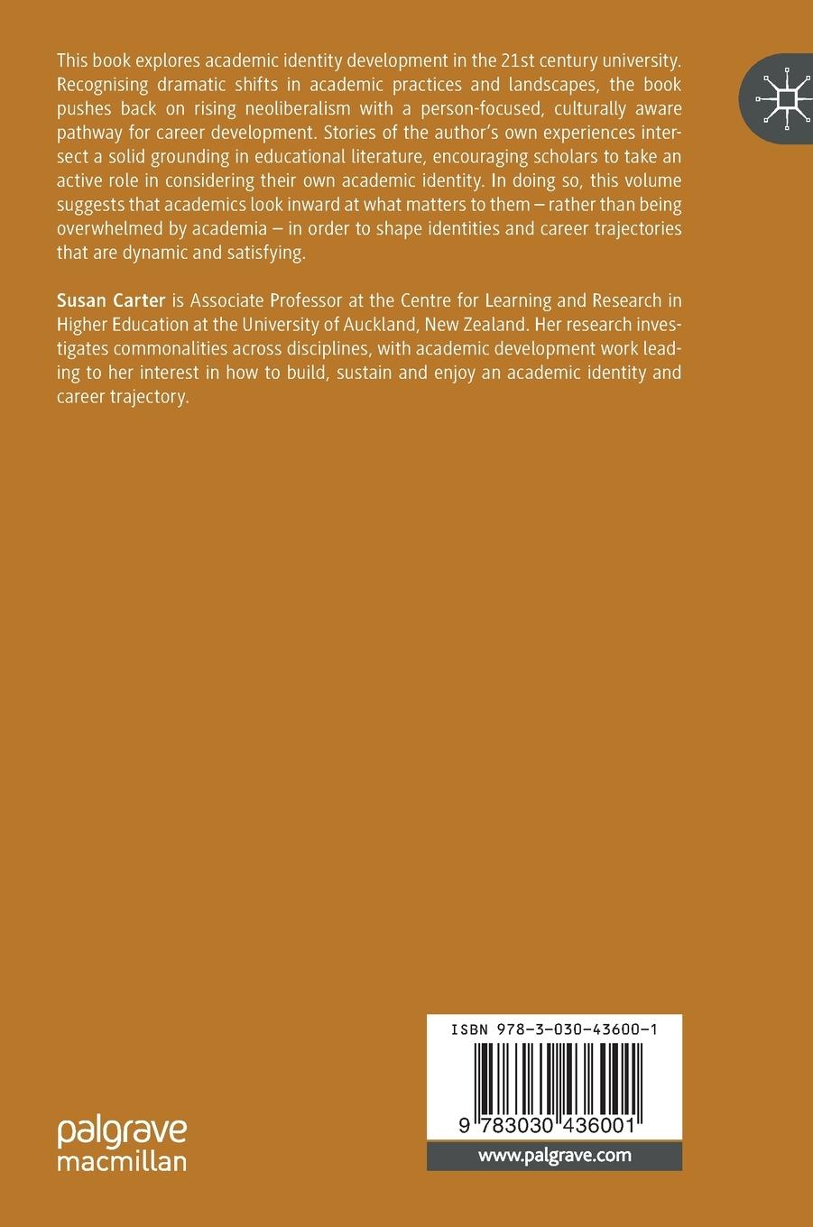 Rückseitencover Academic Identity and the Place of Stories