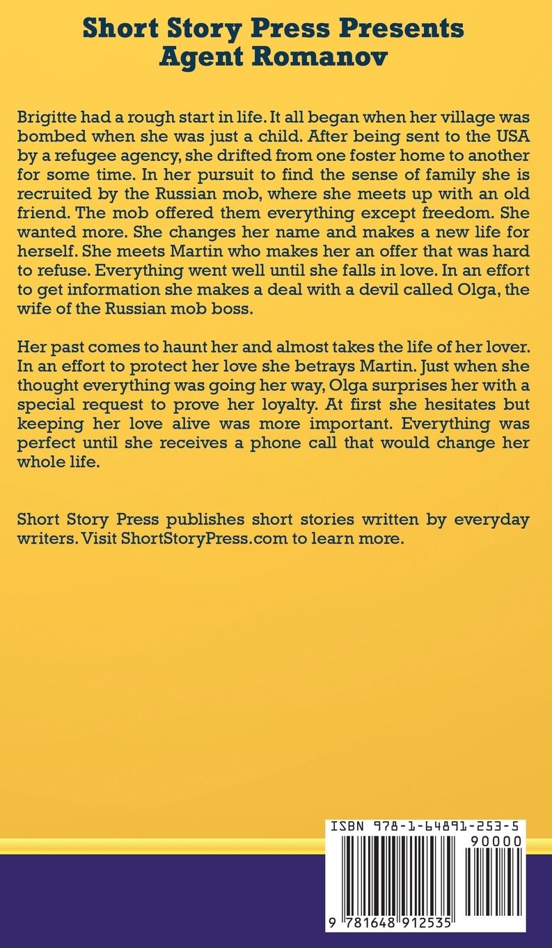 Rückseitencover Short Story Press Presents Agent Romanov