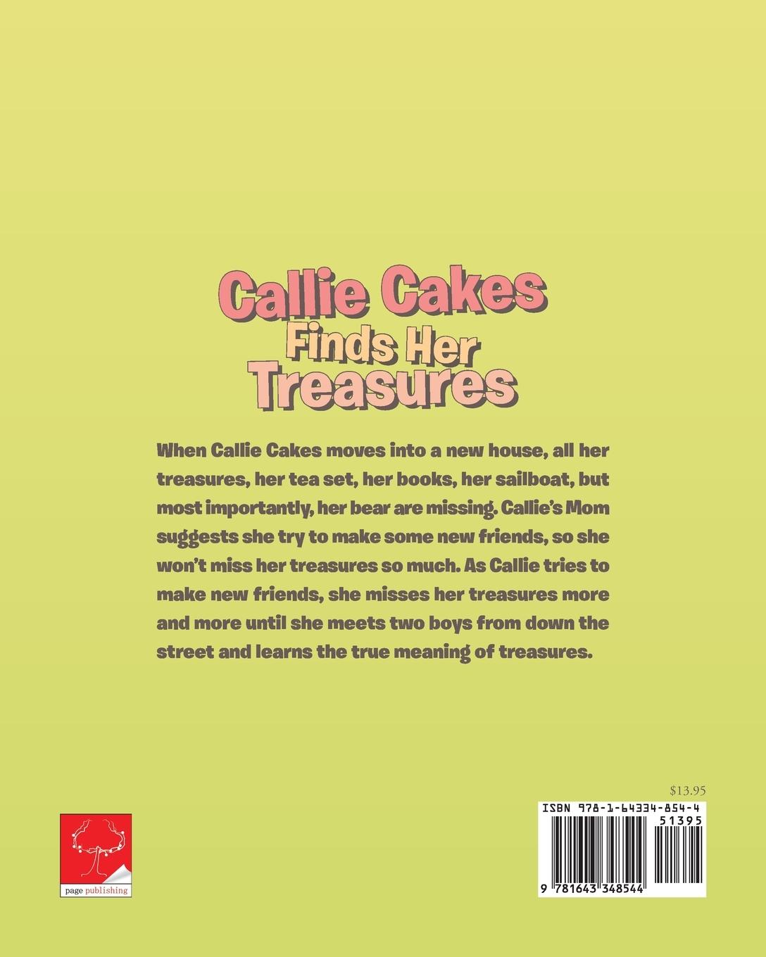 Rückseitencover Callie Cakes Finds Her Treasures
