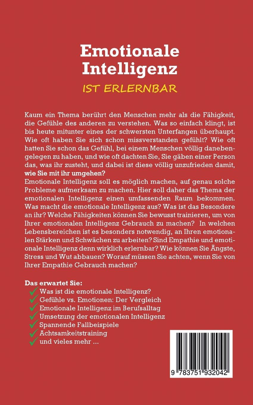 Rückseitencover Emotionale Intelligenz ist erlernbar