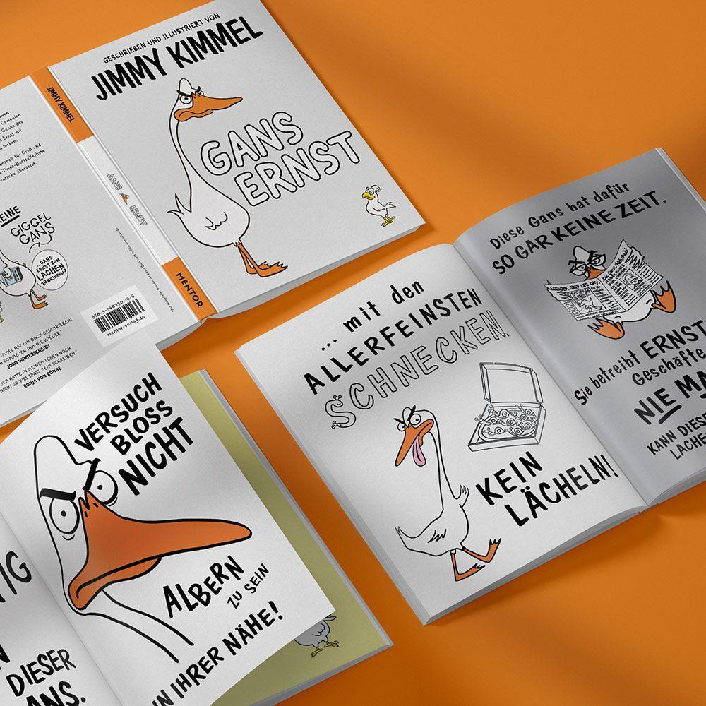 Beispielinhalt (Bild) Gans Ernst von Jimmy Kimmel