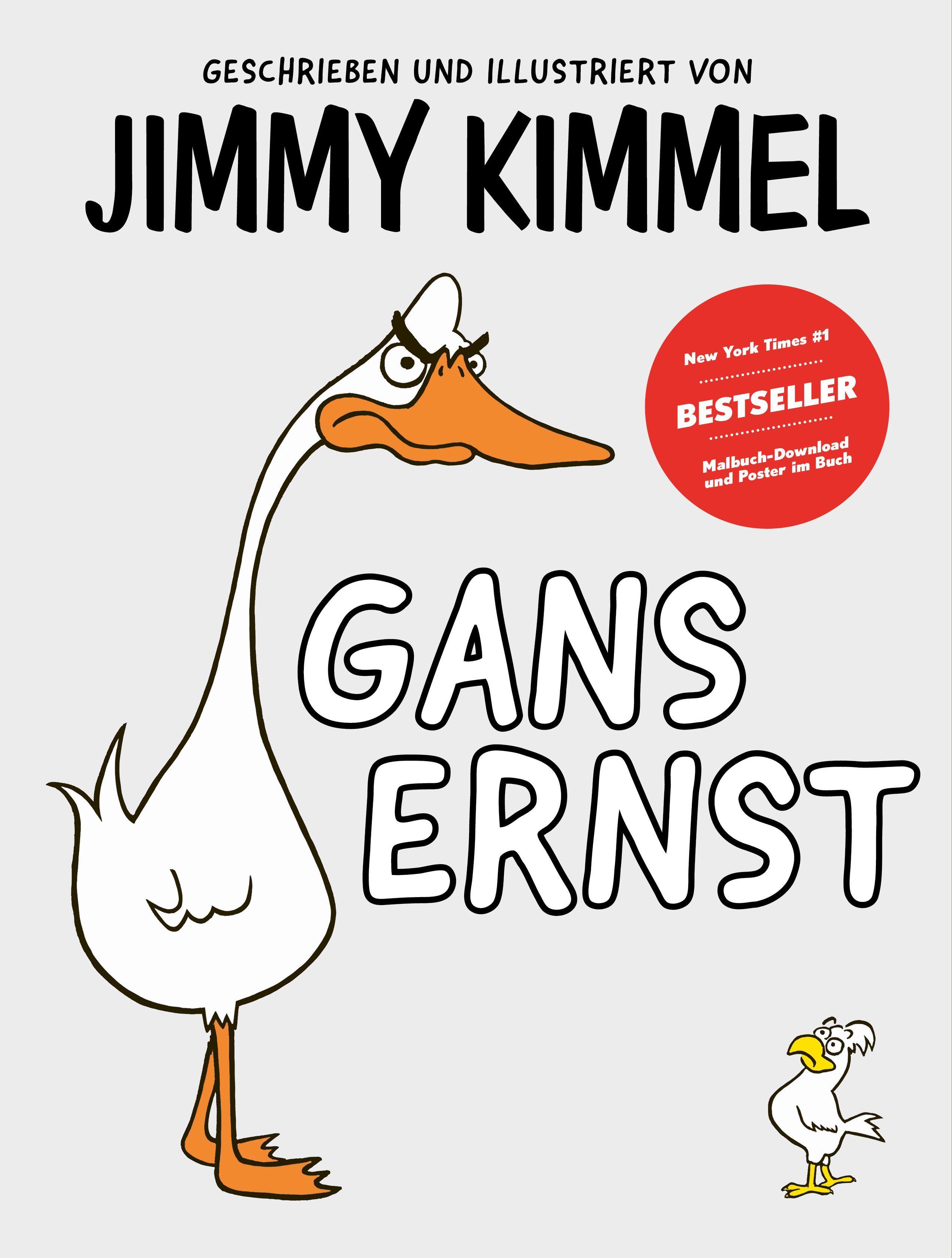 Vorderes Coverbild Gans Ernst von Jimmy Kimmel