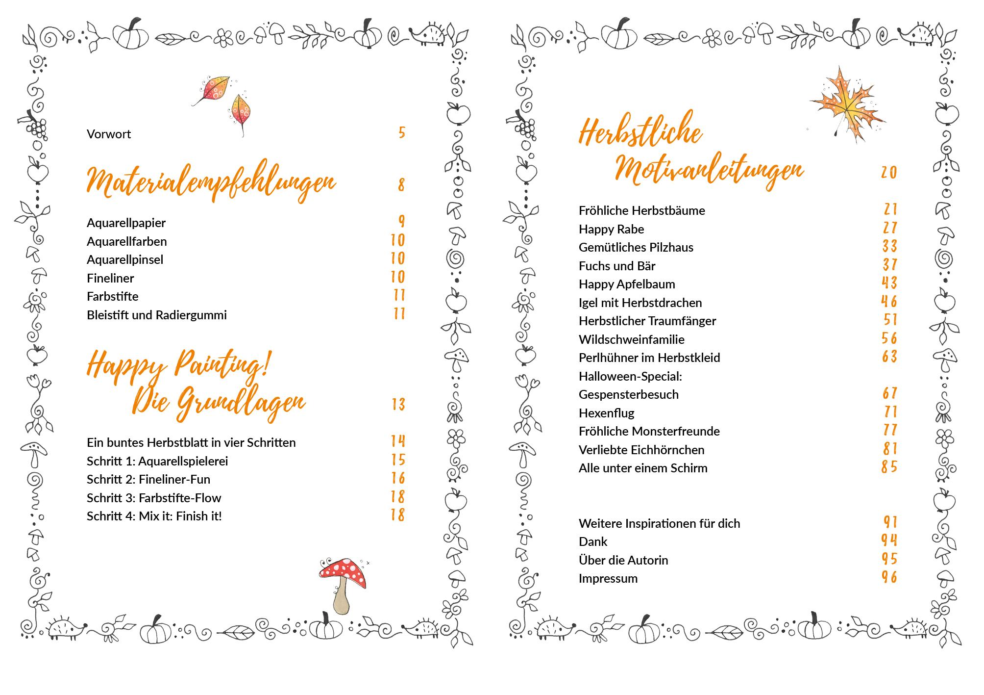 Beispielinhalt (Bild) Happy Herbst