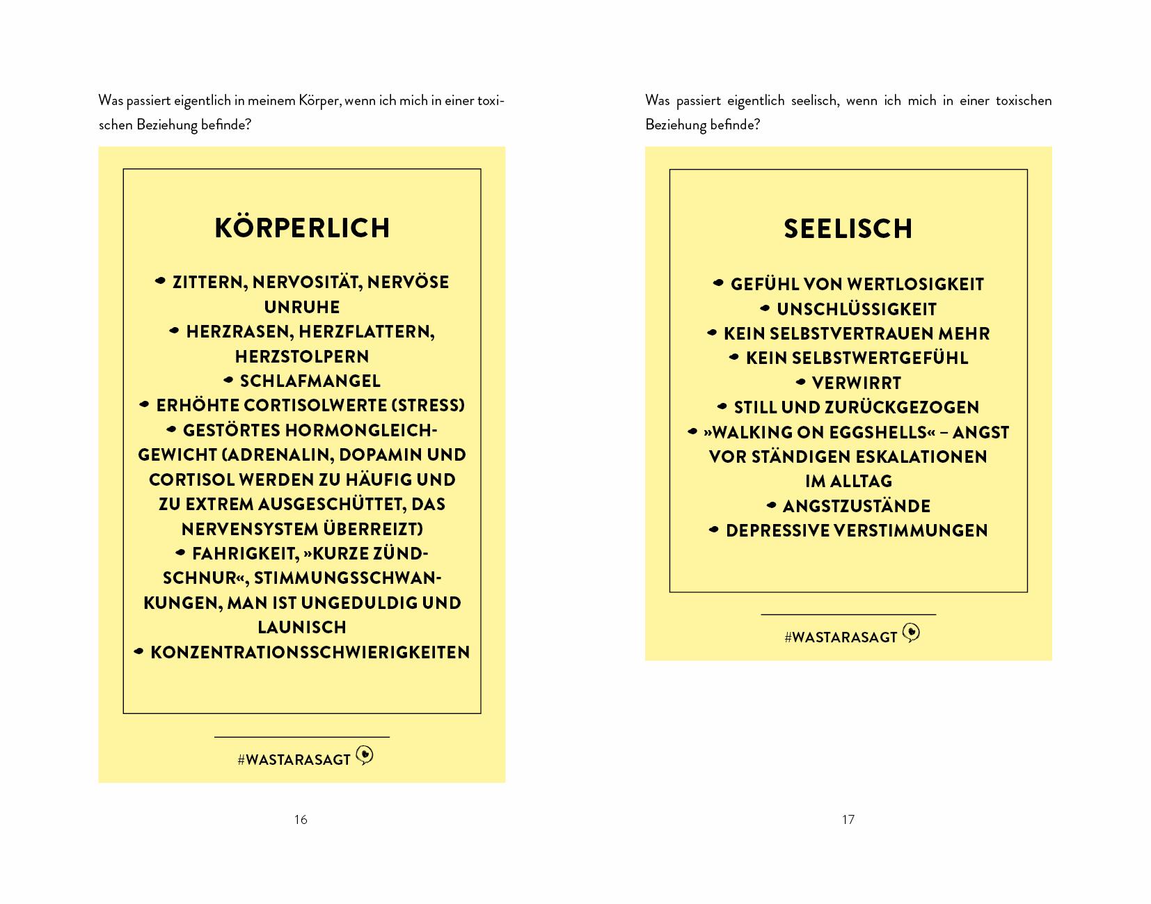 Beispielinhalt (Bild) Du bist Gift für mich