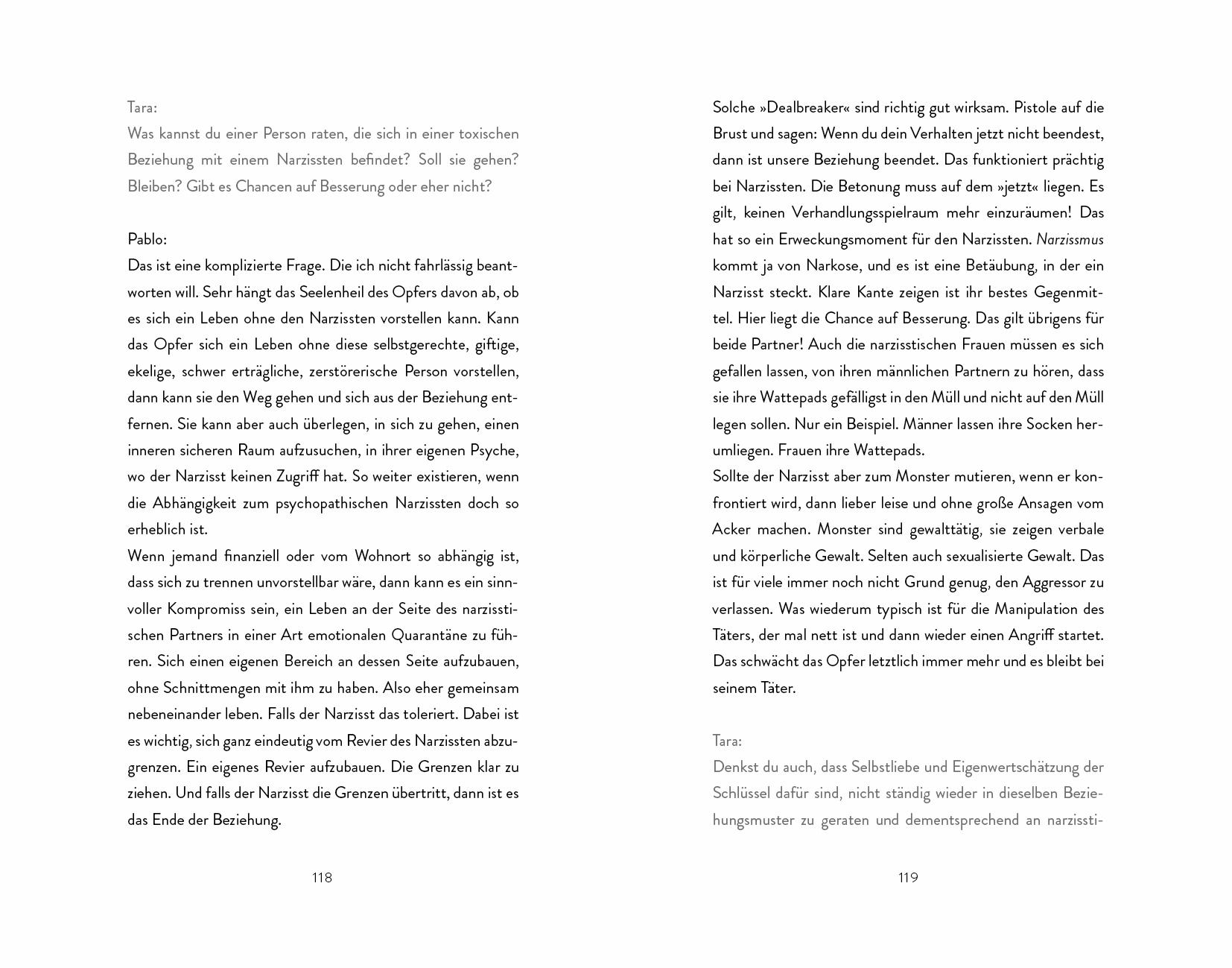 Beispielinhalt (Bild) Du bist Gift für mich