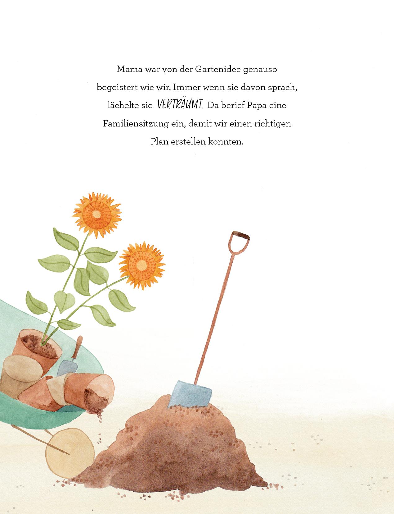 Beispielinhalt (Bild) Unser Garten blüht