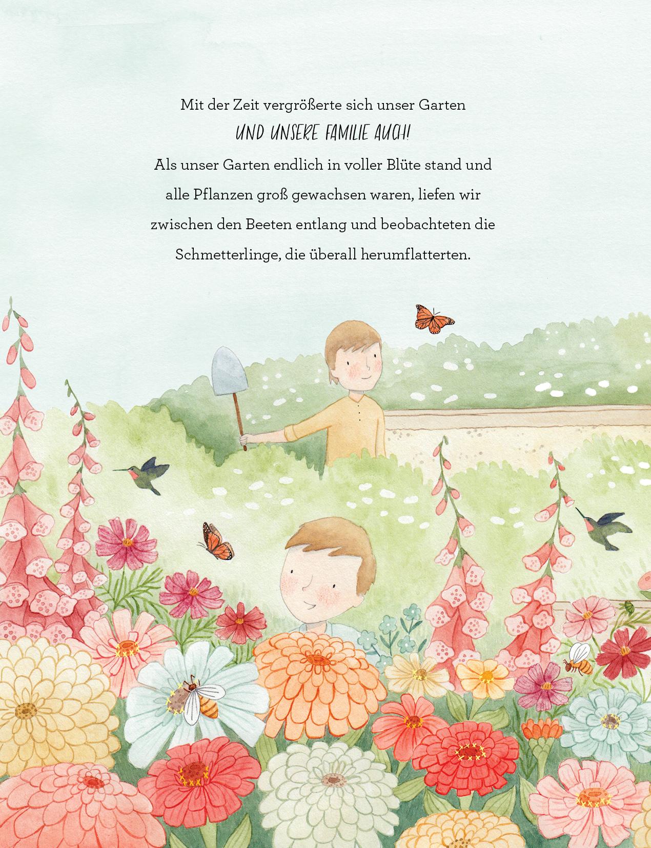 Beispielinhalt (Bild) Unser Garten blüht