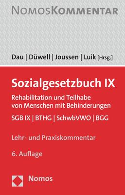 Vorderes Coverbild Sozialgesetzbuch IX