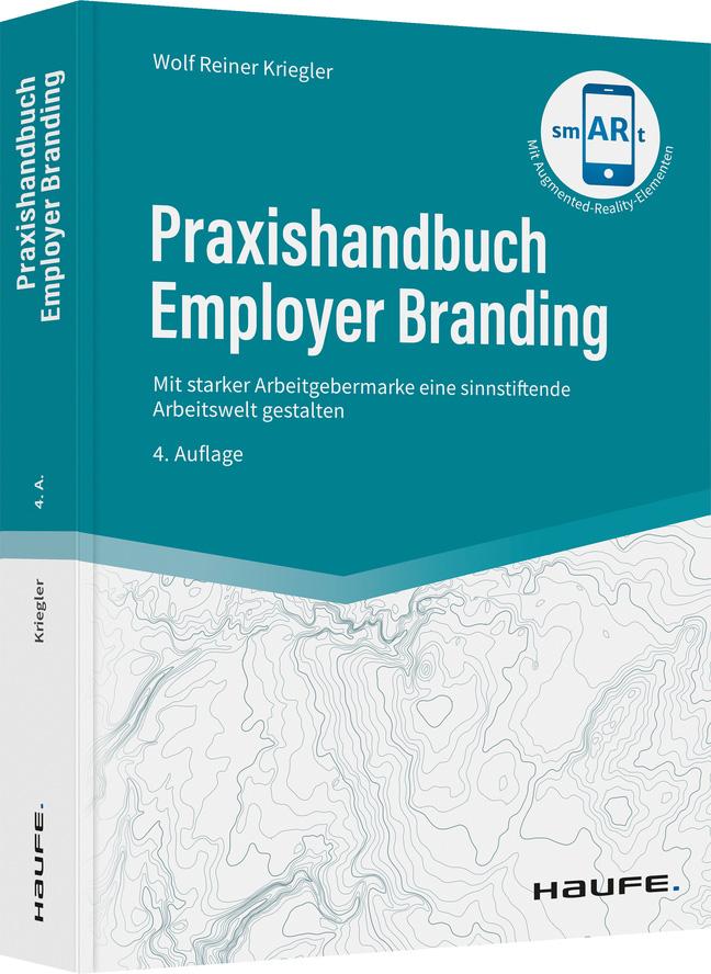 Vorderes Coverbild Praxishandbuch Employer Branding