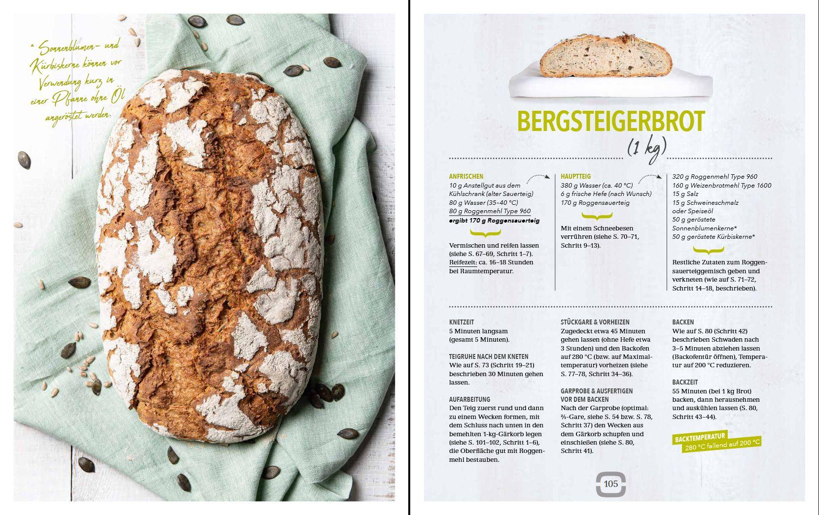Beispielinhalt (Bild) Backen mit Roggensauerteig