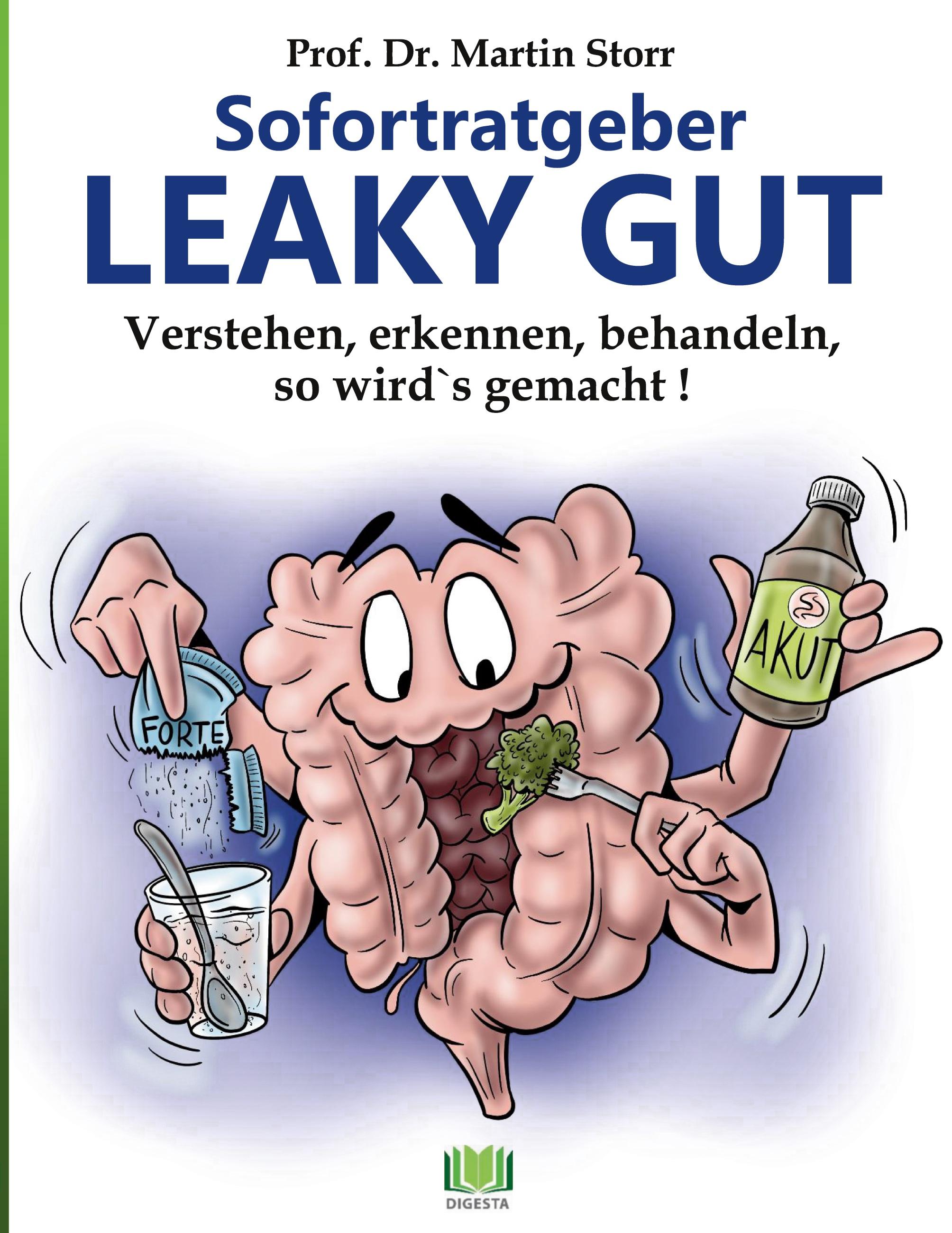 Vorderes Coverbild Sofortratgeber Leaky Gut