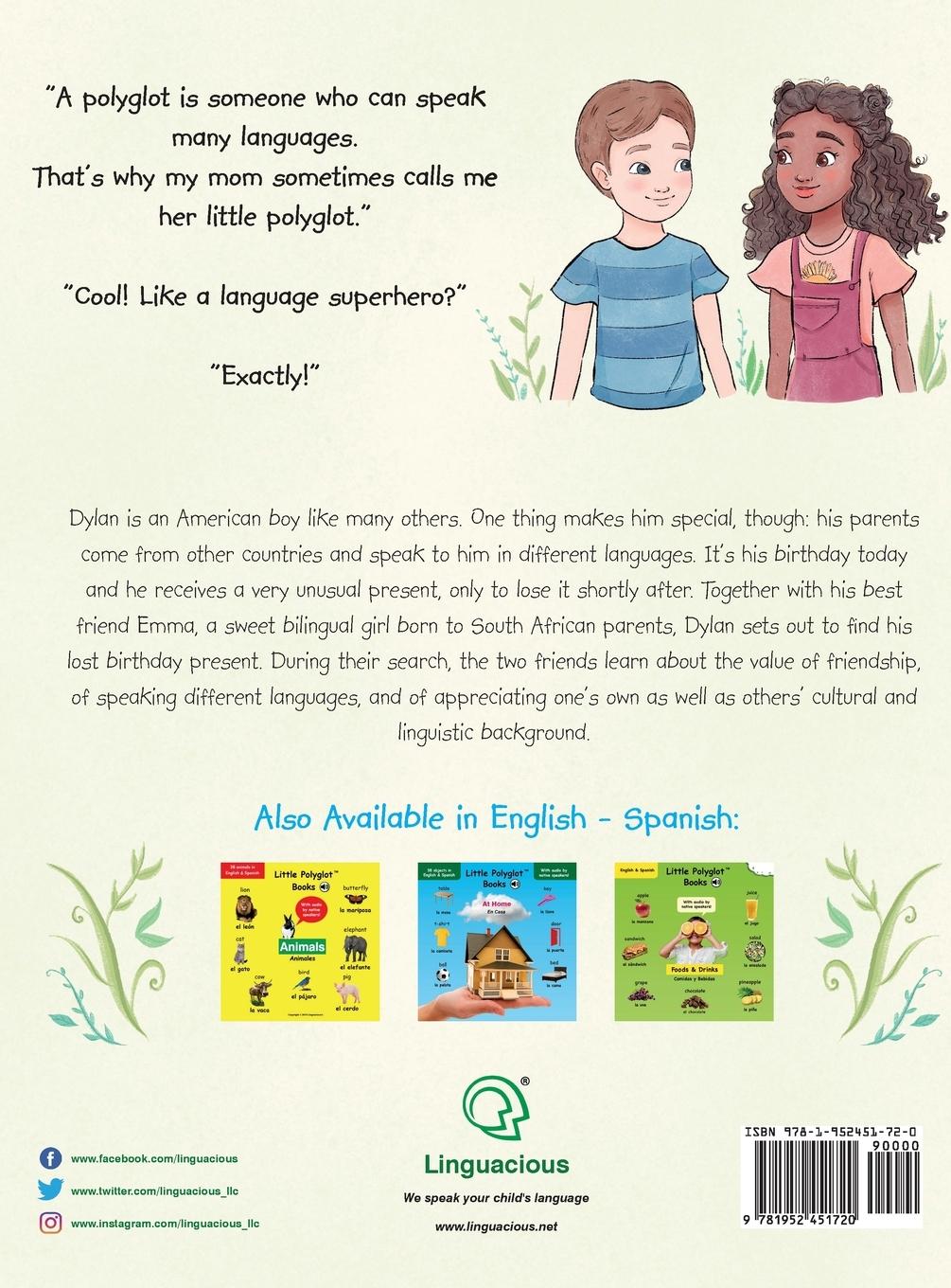 Rückseitencover Dylan's Birthday Present/El Regalo de Cumpleaños de Dylan