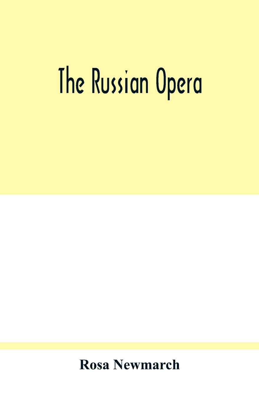Vorderes Coverbild The Russian opera