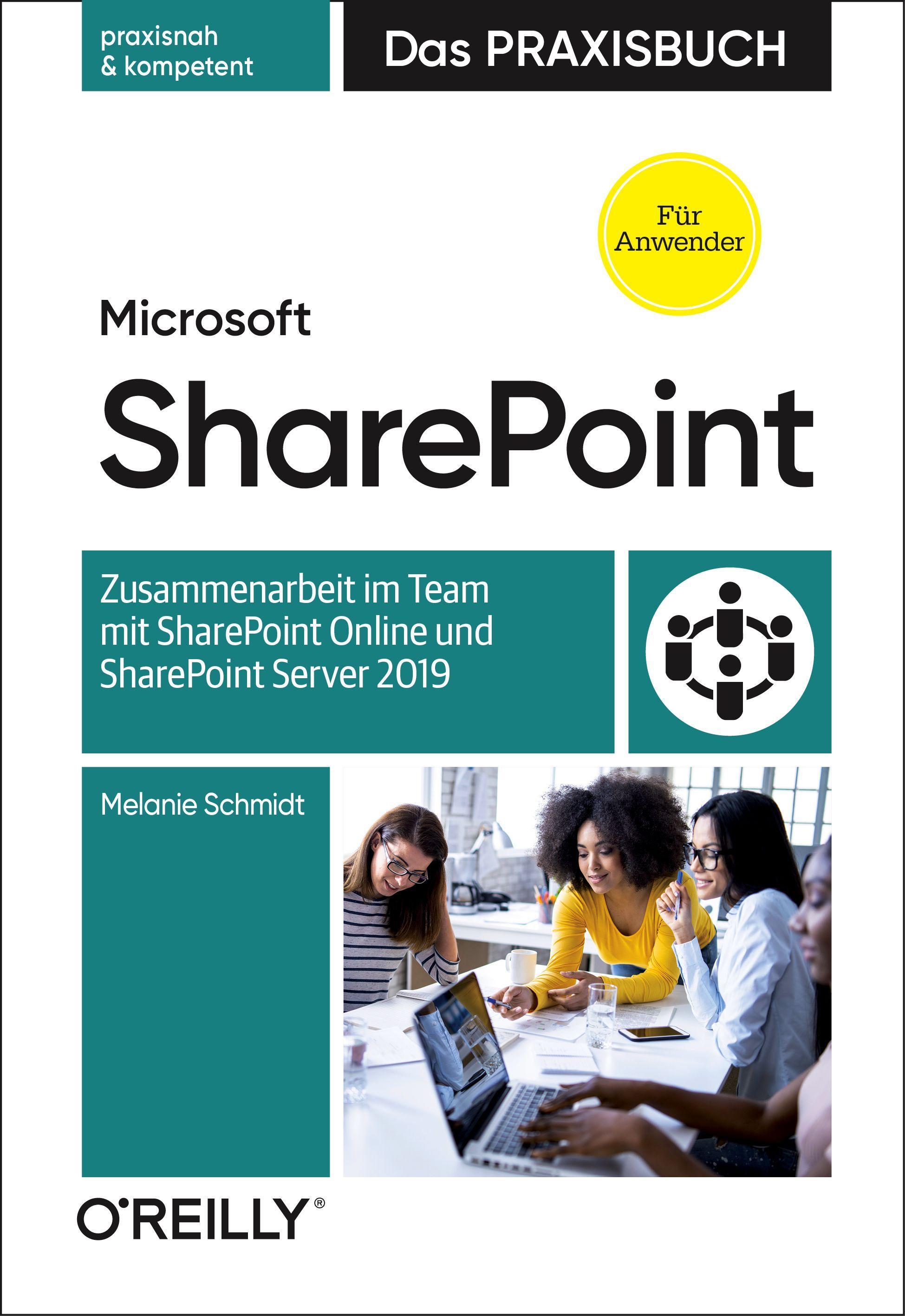 Vorderes Coverbild Microsoft SharePoint - Das Praxisbuch für Anwender