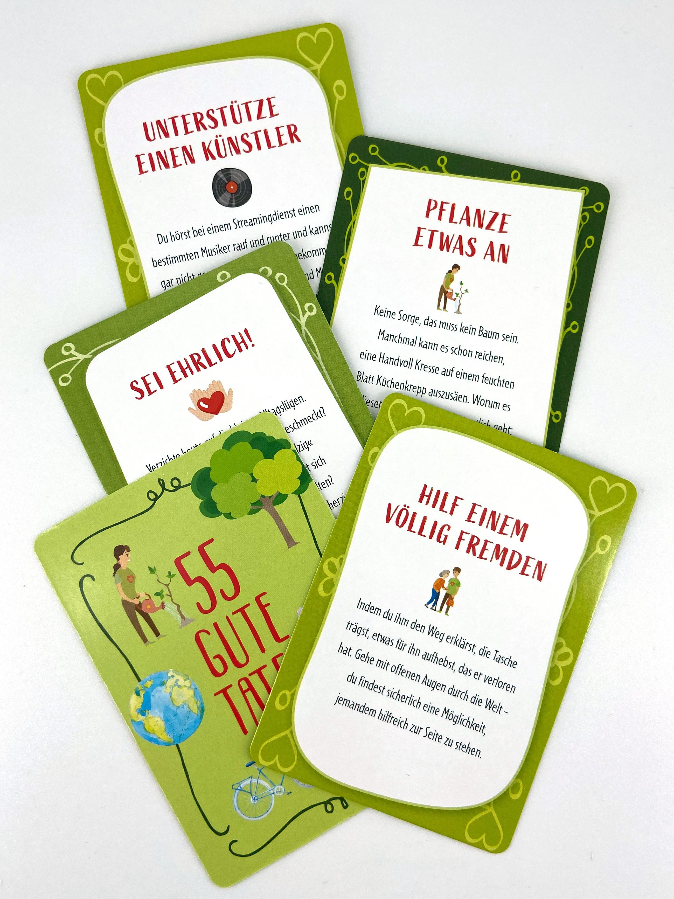 Beispielinhalt (Bild) 55 gute Taten