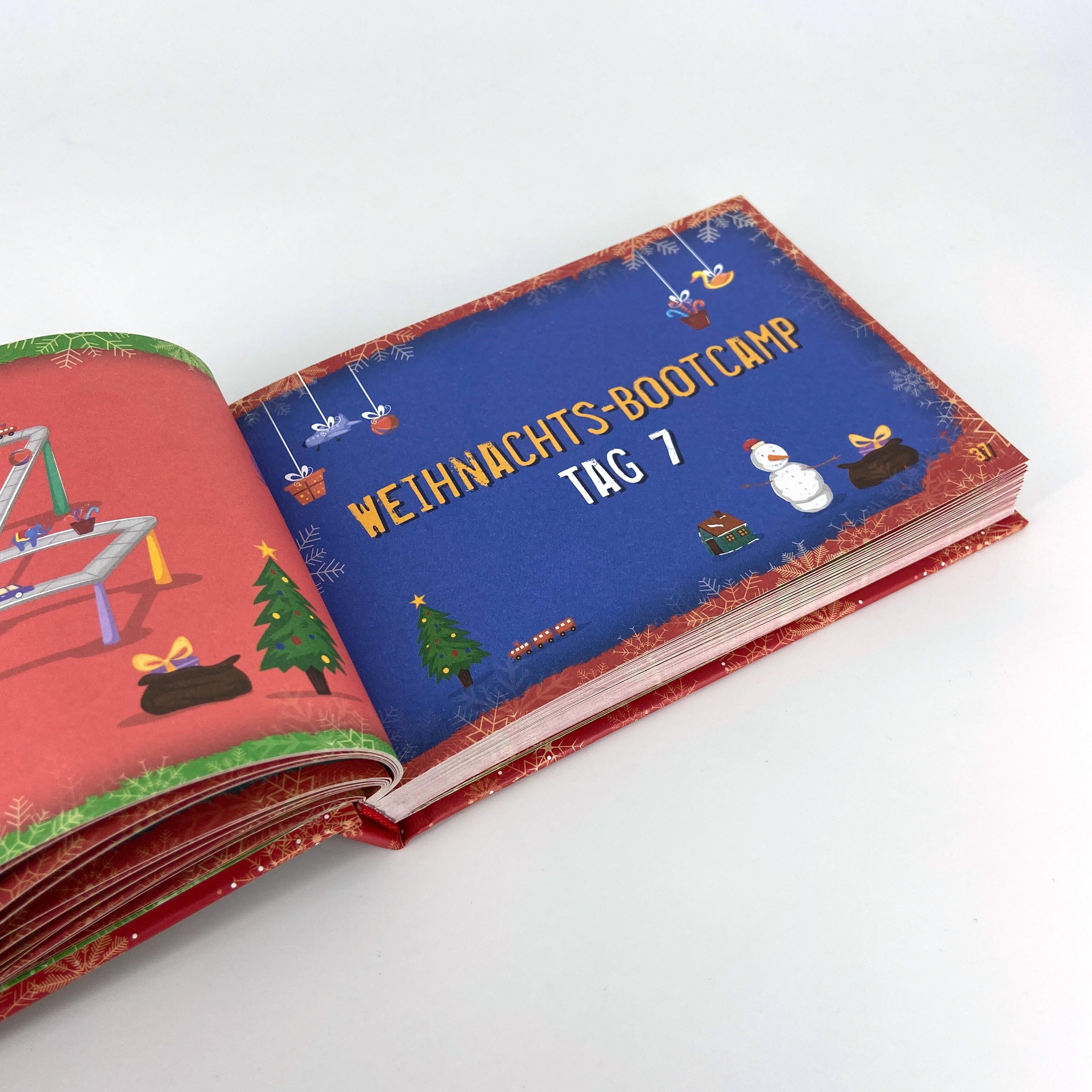 Beispielinhalt (Bild) Flucht aus der Weihnachtswerkstatt. Dein Escape-Adventskalender