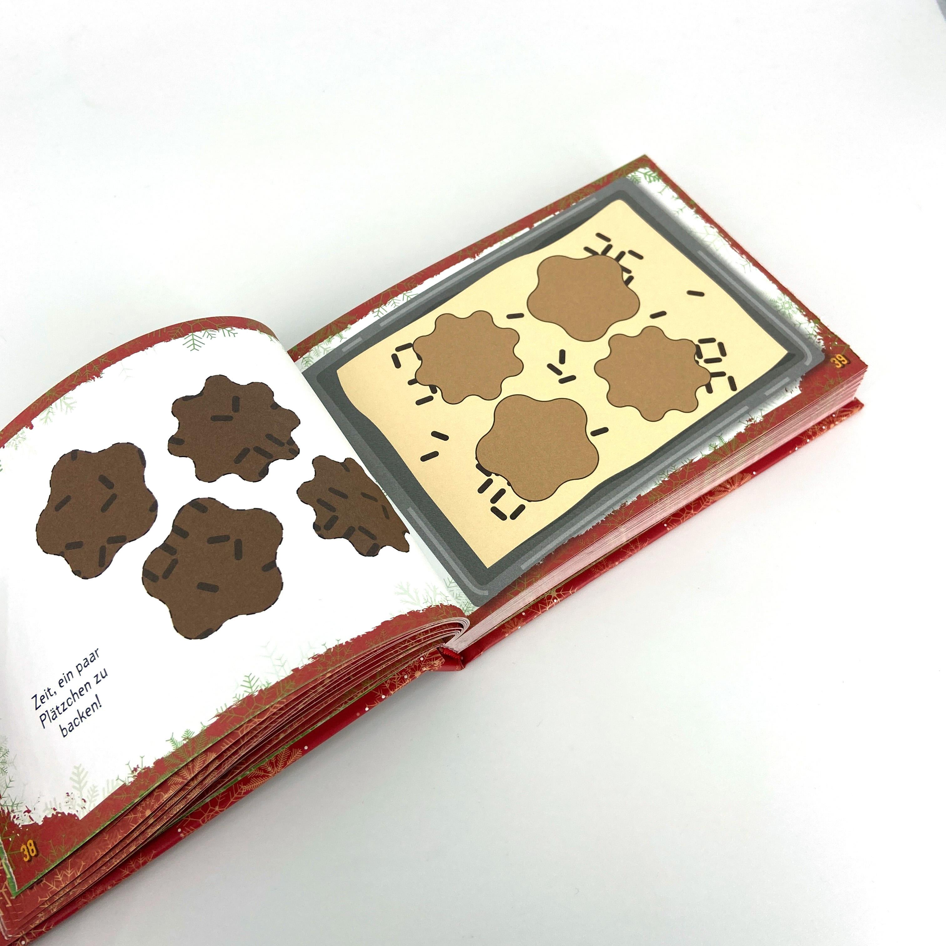 Beispielinhalt (Bild) Flucht aus der Weihnachtswerkstatt. Dein Escape-Adventskalender