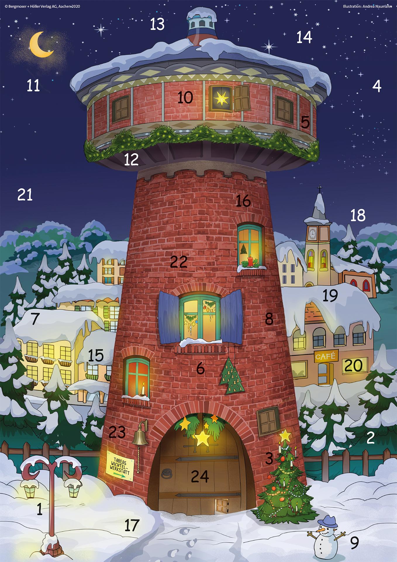 Vorderes Coverbild Die Adventskinder aus dem Rummelturm