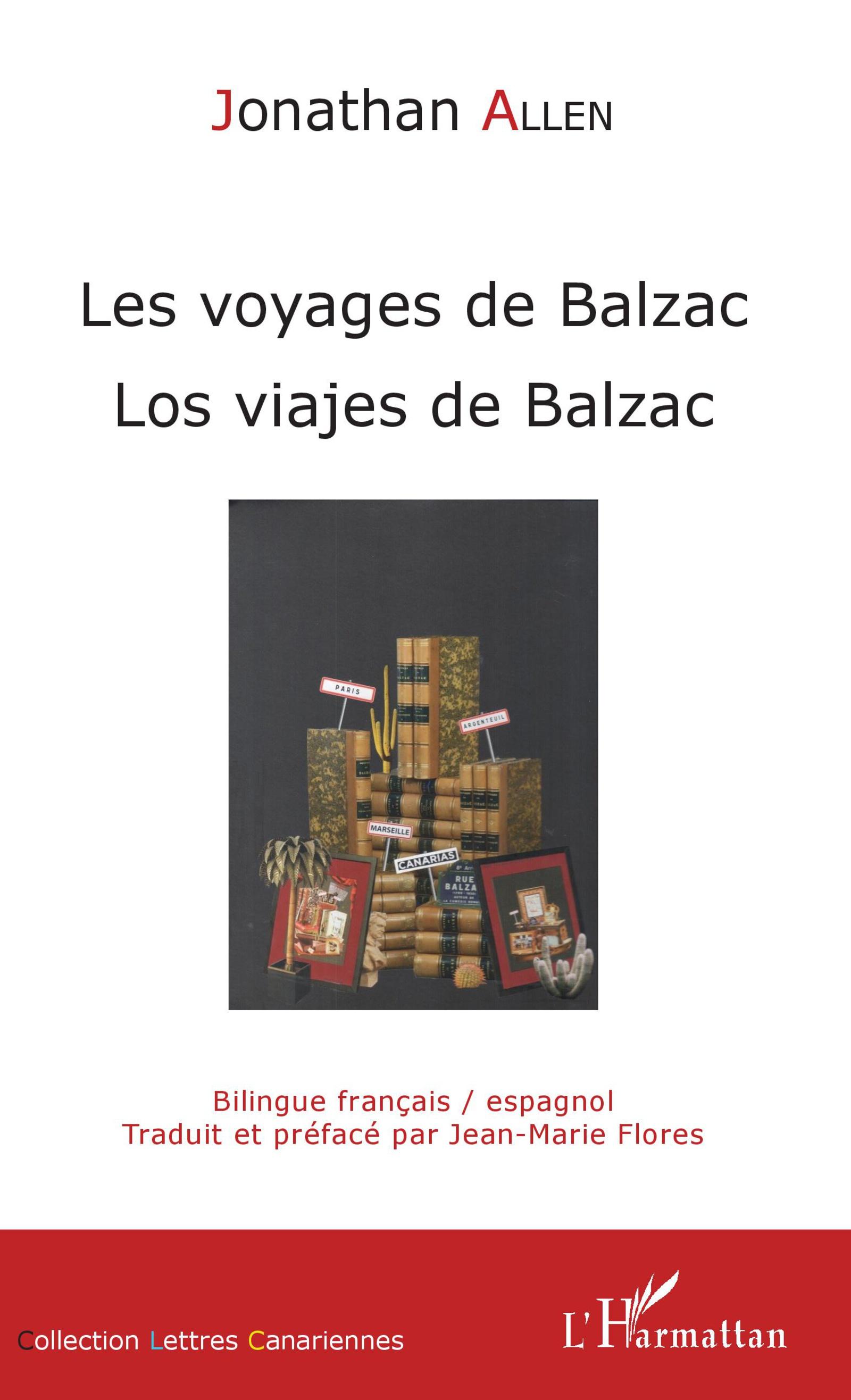 Vorderes Coverbild Les voyages de Balzac