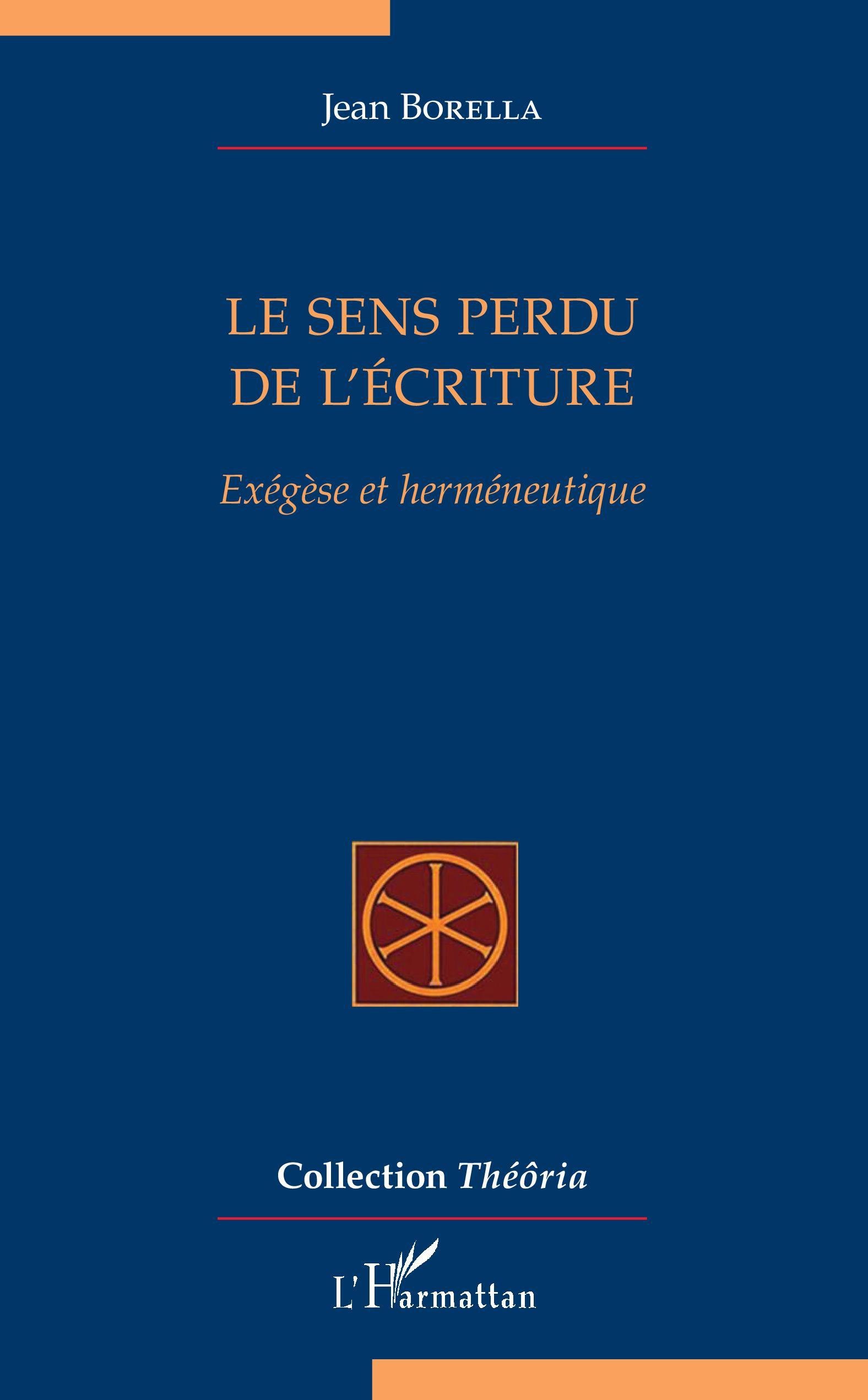 Vorderes Coverbild Le sens perdu de l'écriture