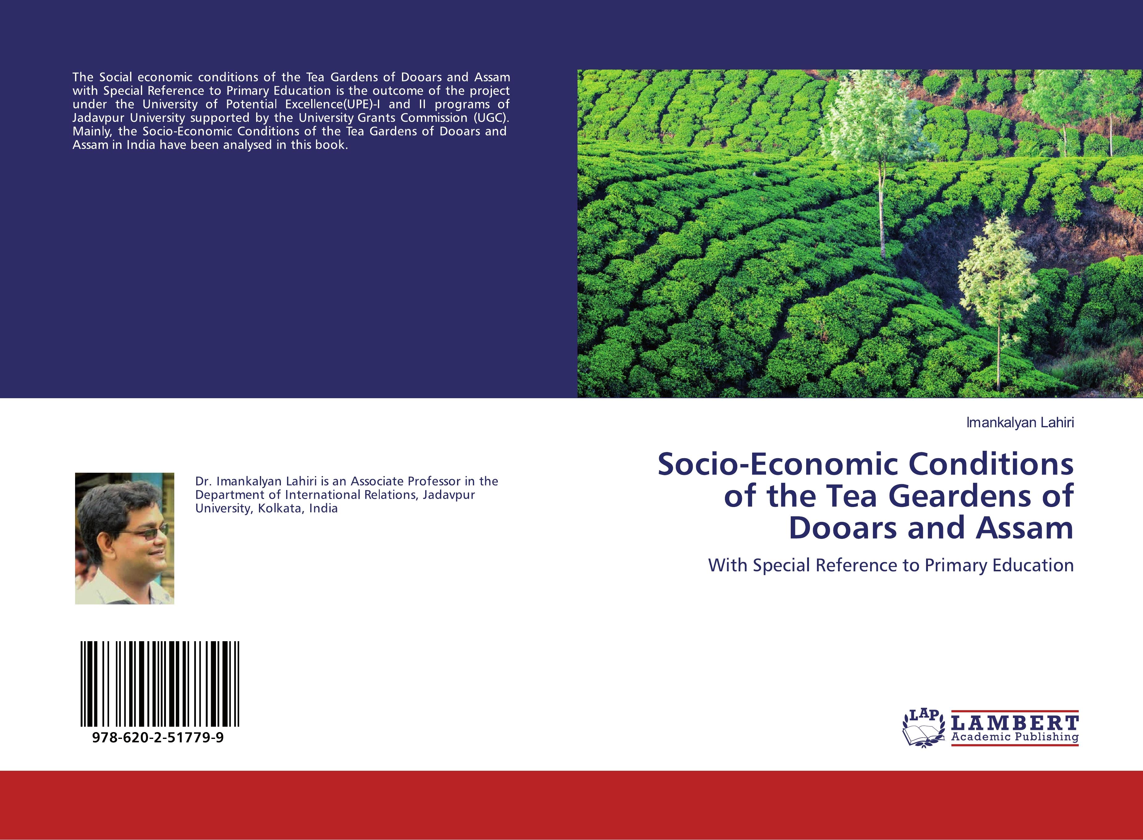 Vorderes Coverbild Socio-Economic Conditions of the Tea Geardens of Dooars and Assam