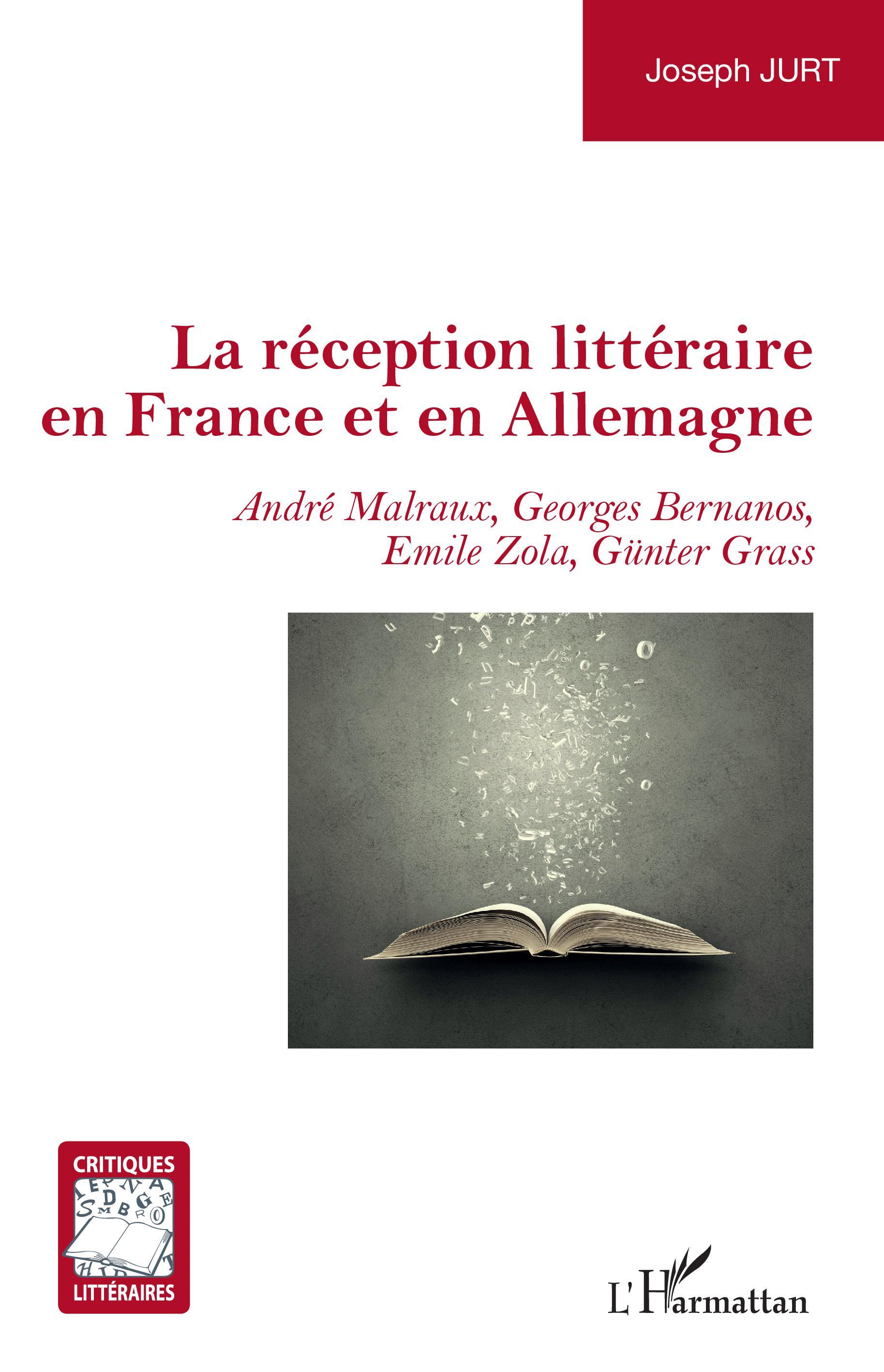 Vorderes Coverbild La réception littéraire en France et en Allemagne