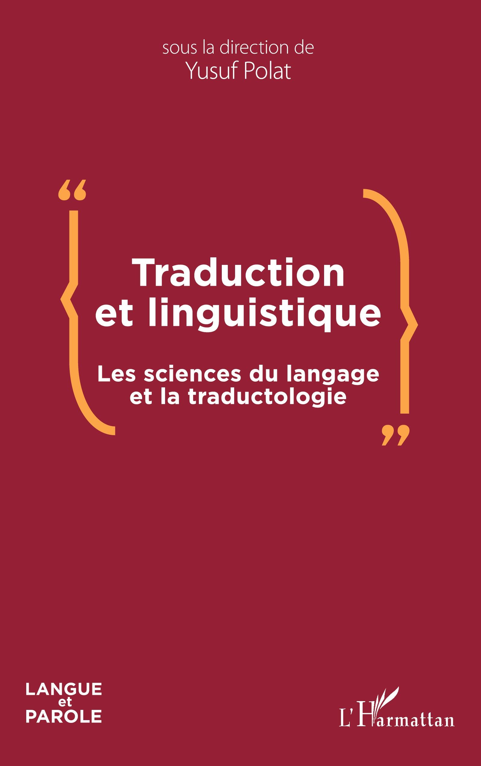 Vorderes Coverbild Traduction et linguistique
