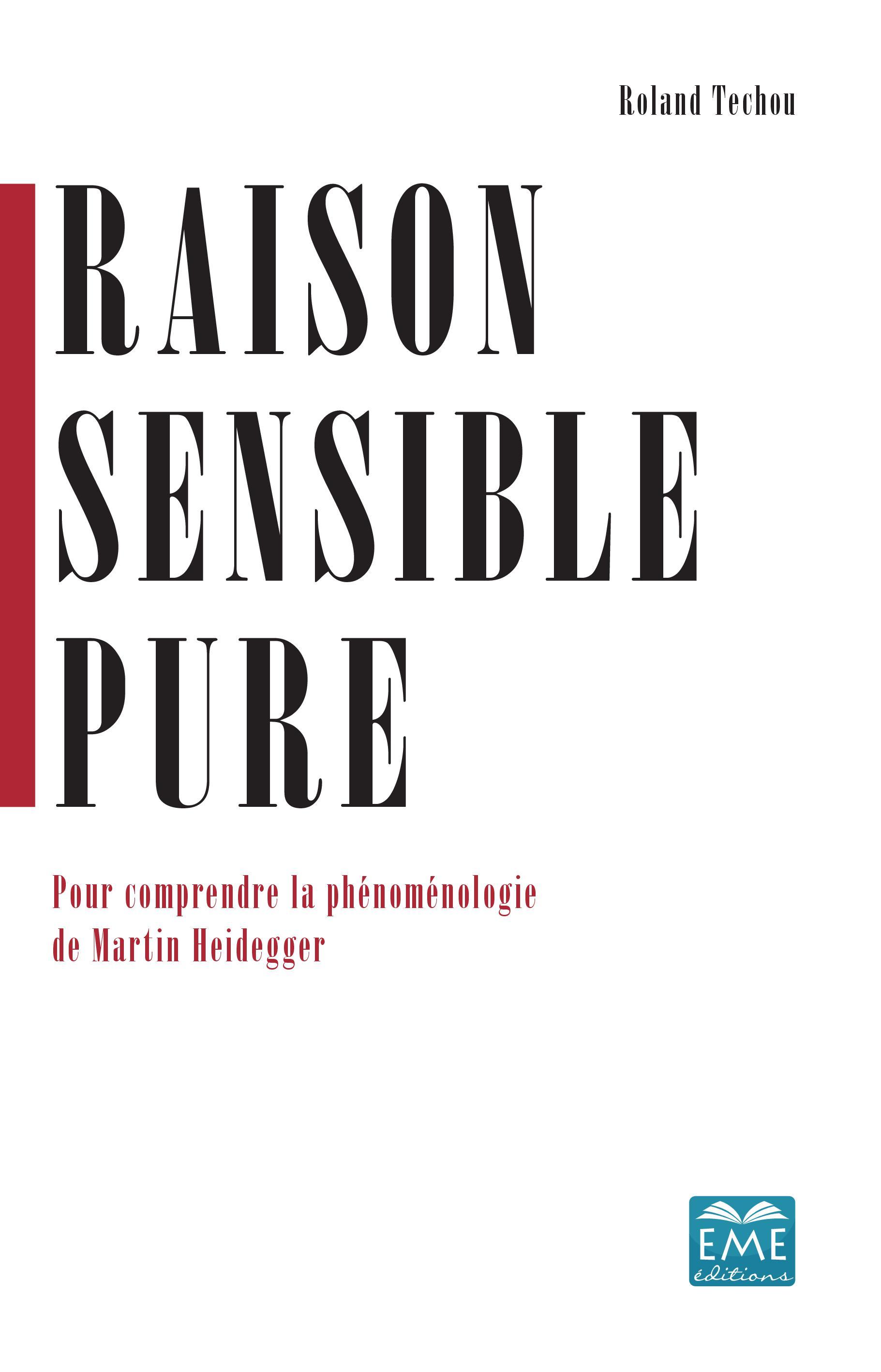 Vorderes Coverbild Raison sensible pure
